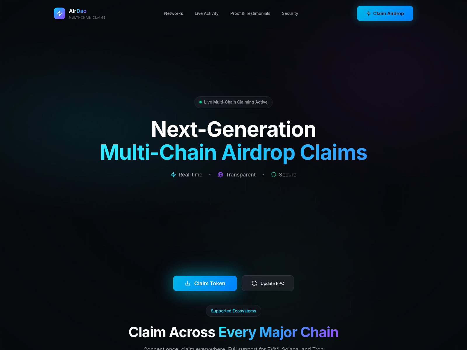 Screenshot of airdao-steam.top