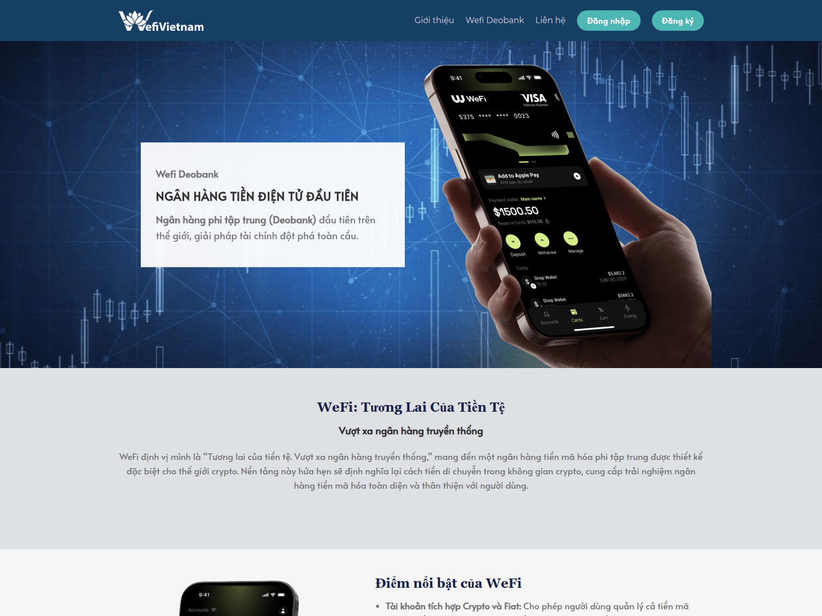 Screenshot of wefivietnam.com
