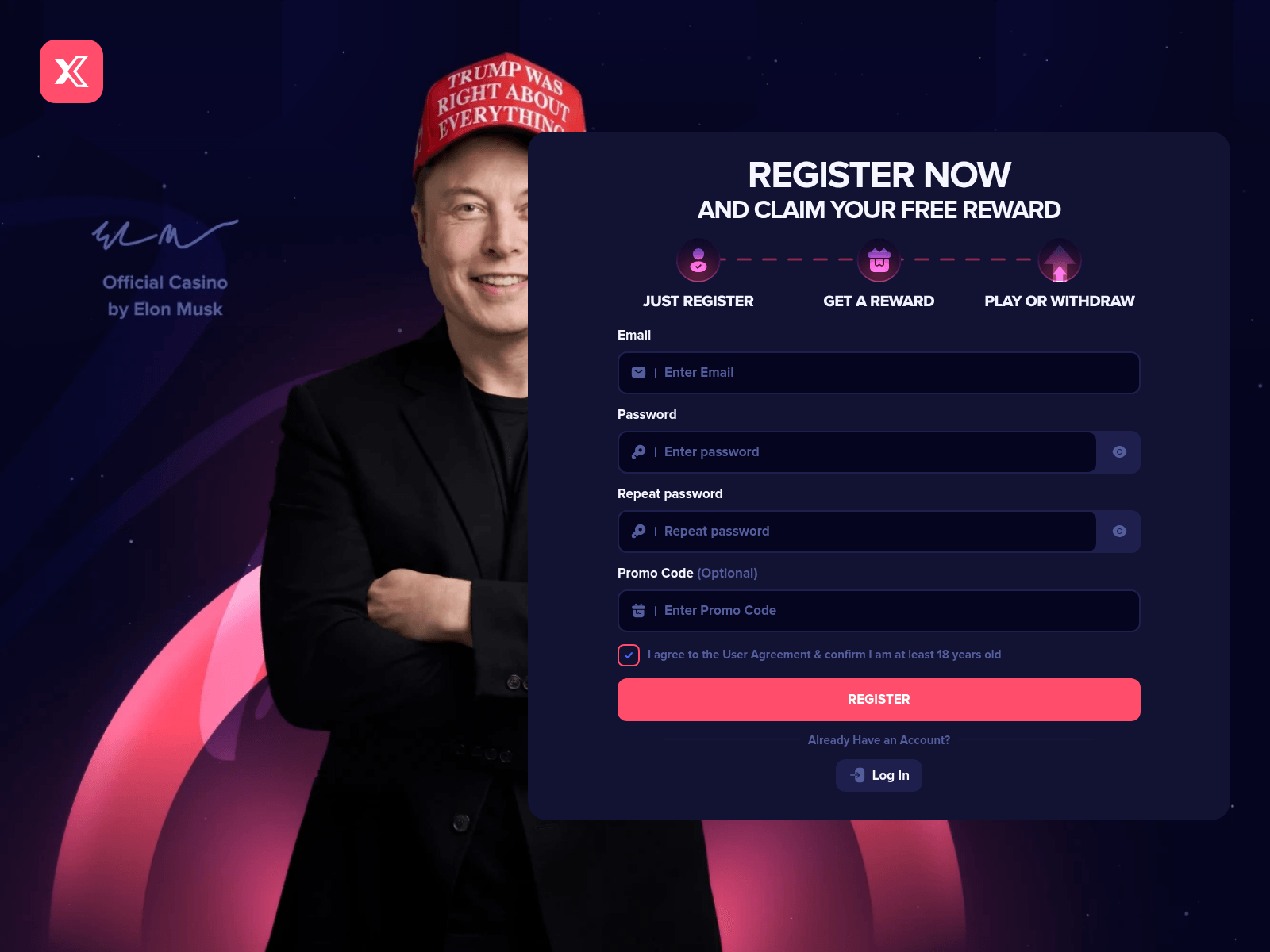 Screenshot of primewinners.sbs