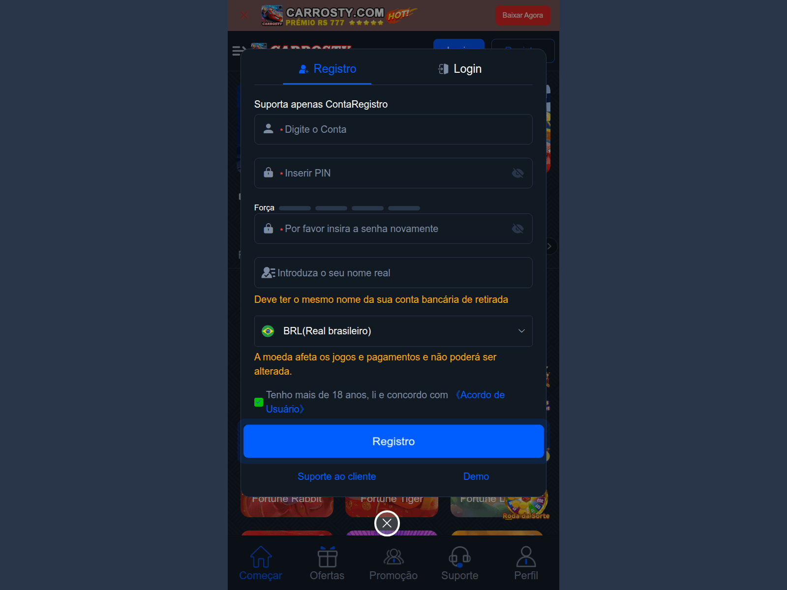 Screenshot of vip-carros.com
