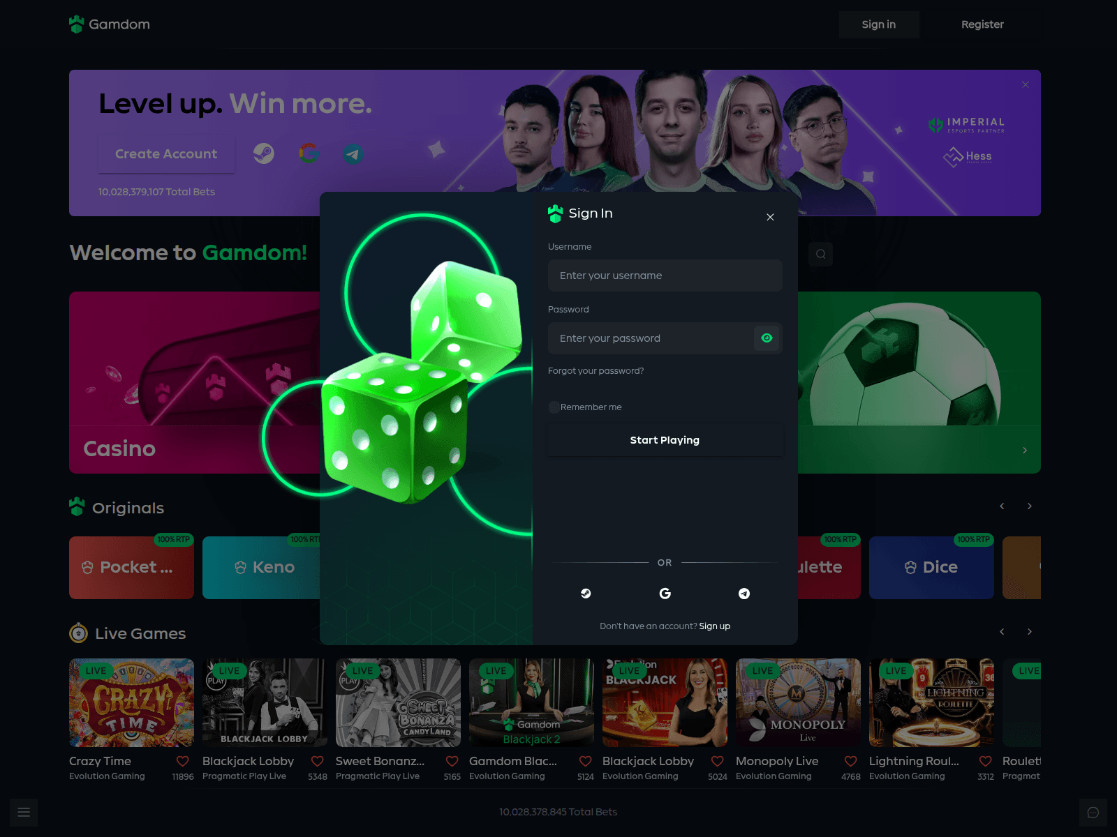 Screenshot of xn--gamdm-3ta.com