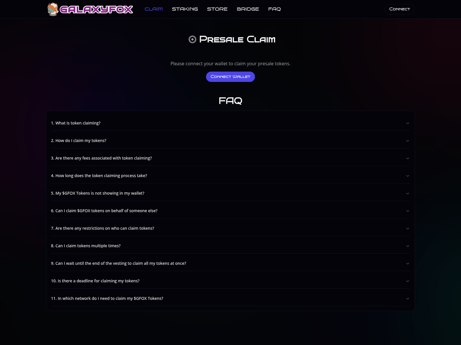 Screenshot of claimgalaxy.pages.dev