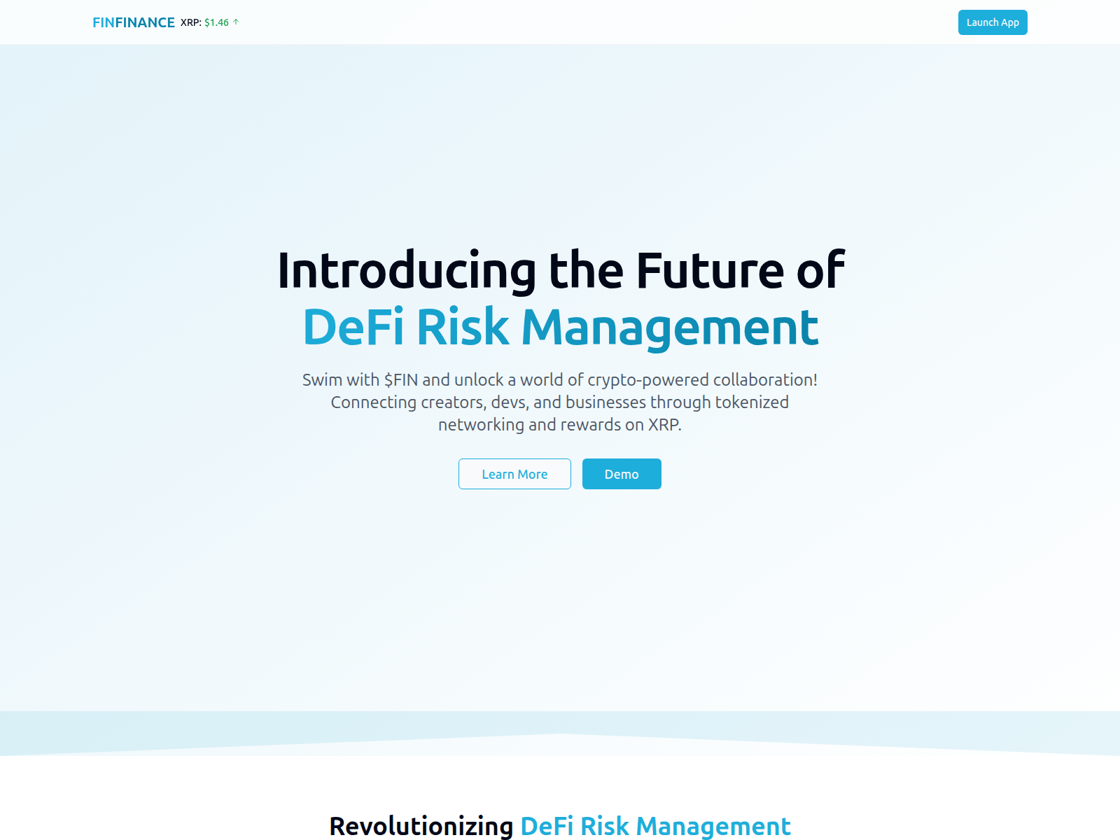 Screenshot of finfinance.io