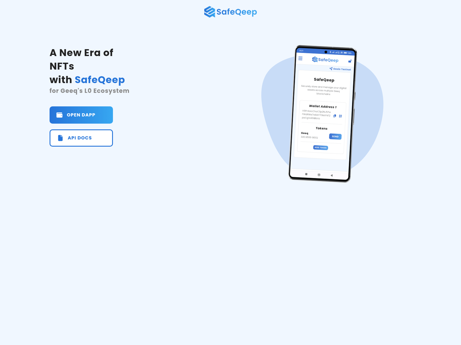 Screenshot of safeqeep.com