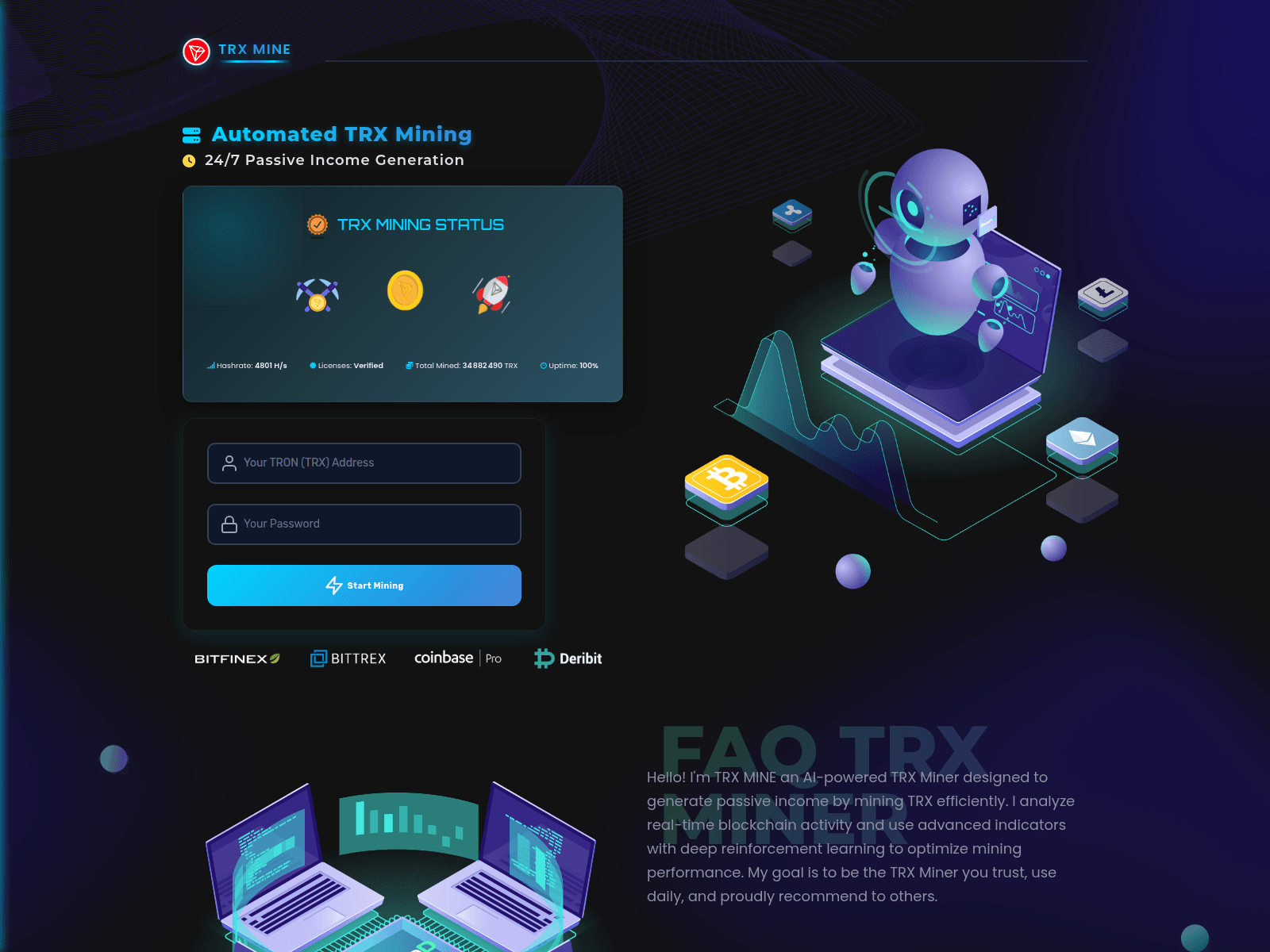Screenshot of trxminego.live