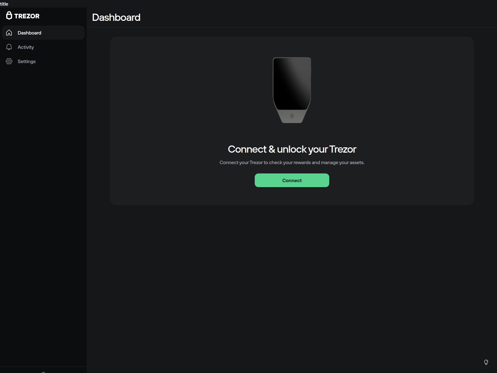 Screenshot of trezors.xyz