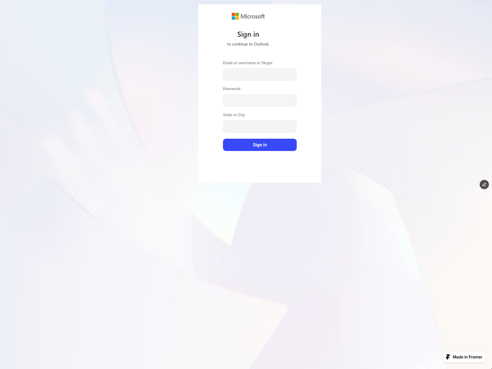 Forensic screenshot of loyal-strengthening-938769.framer.app