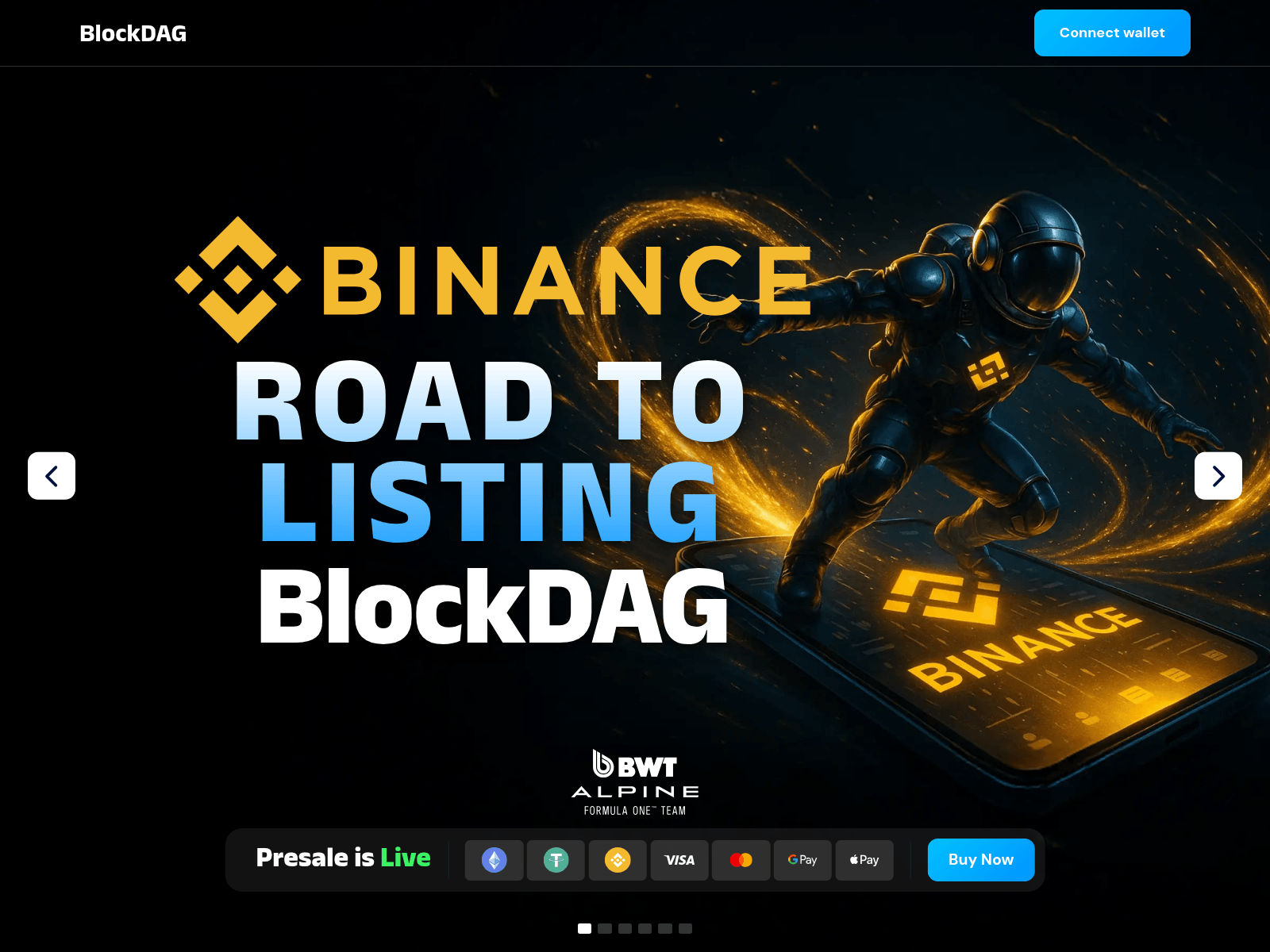 Screenshot of bdagclaim.pages.dev