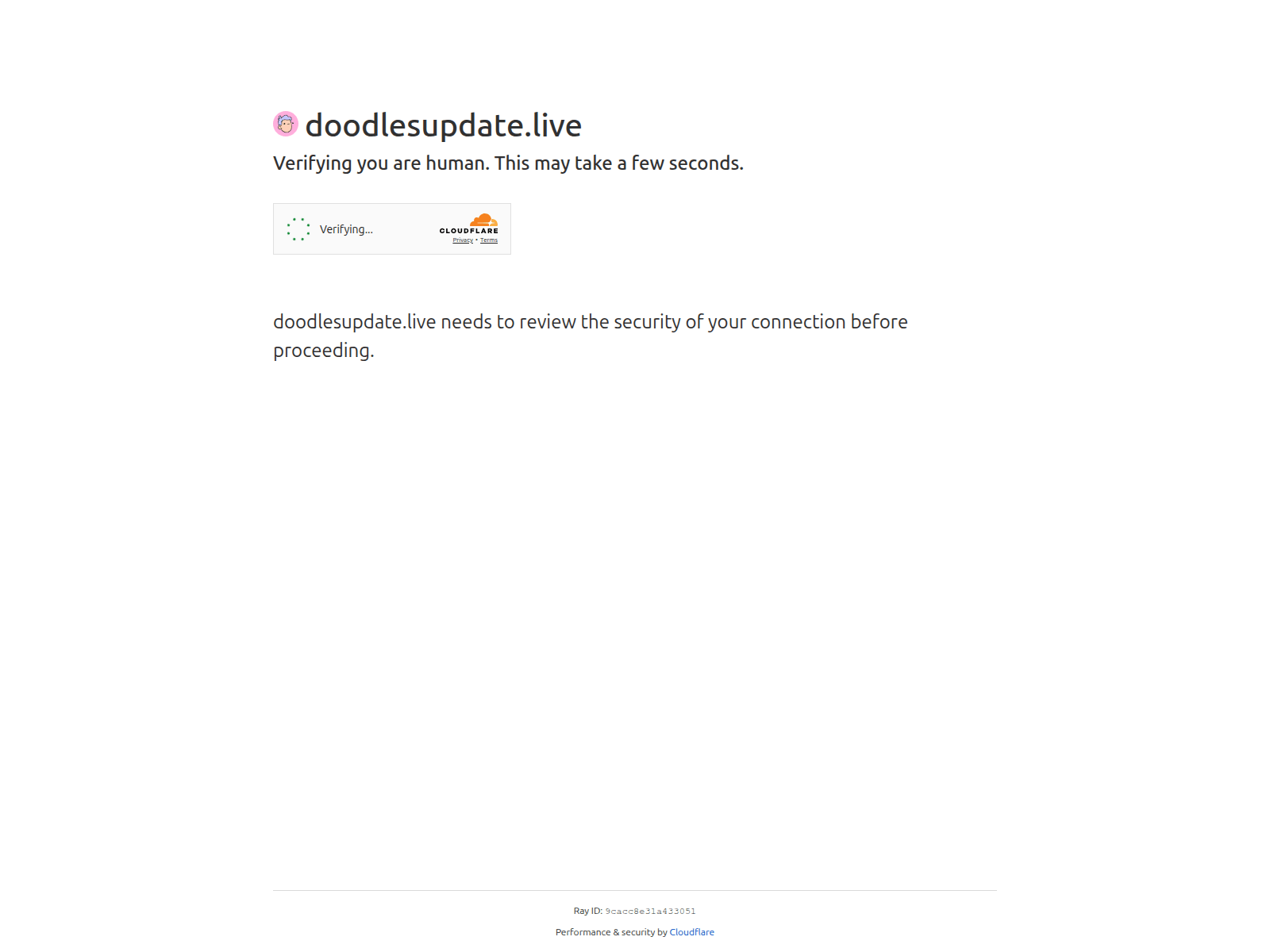Screenshot of doodlesupdate.live