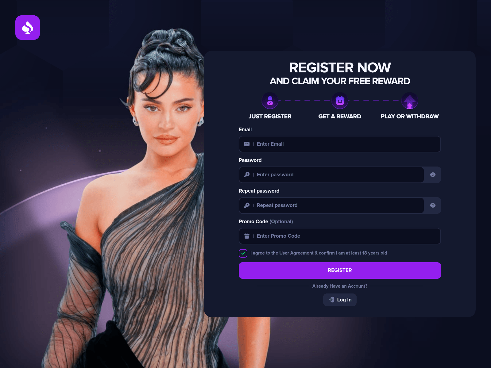 Screenshot of daddy-casino1.ru