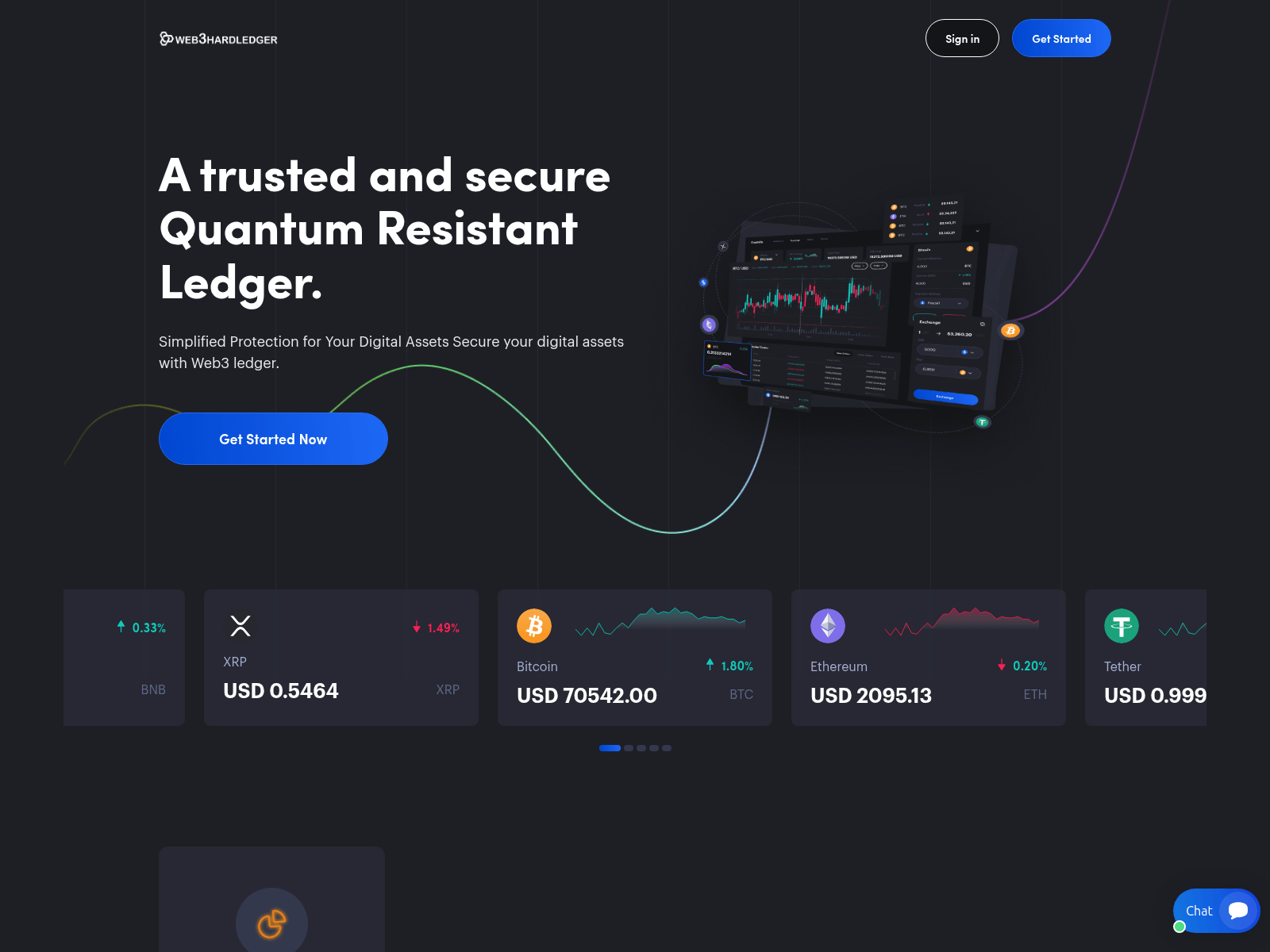 Screenshot of web3hard-ledger.com