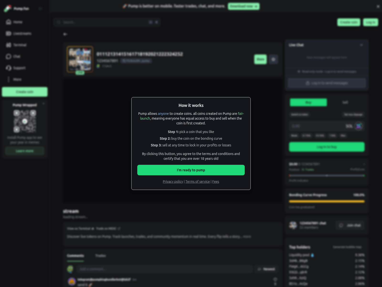 Screenshot of pwnp.fun