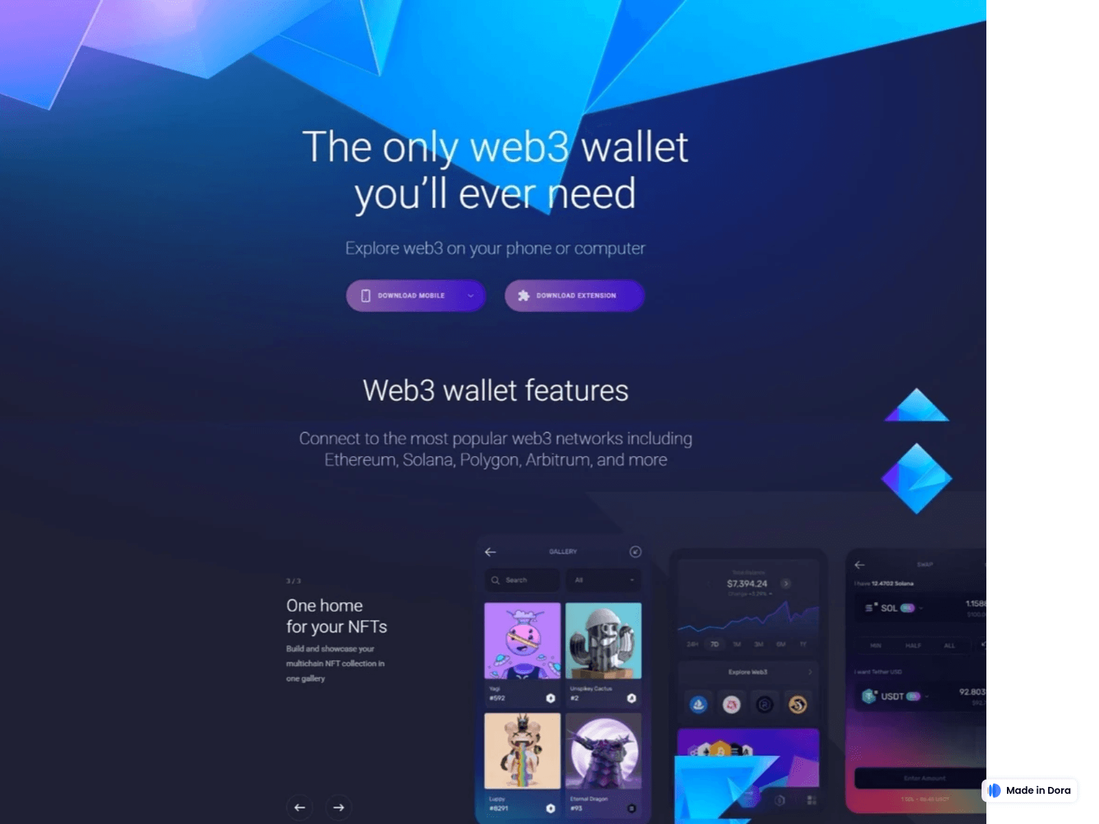 Screenshot of doc-exods-web-faq.dora.run