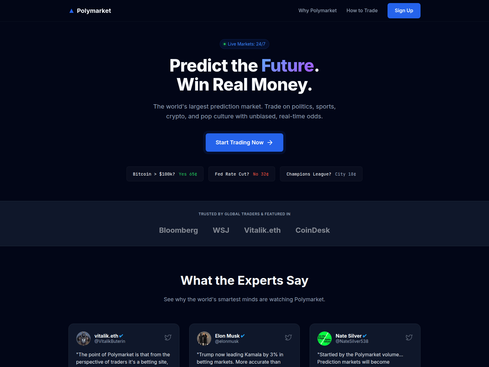 Screenshot of polymarket-affiliate.pages.dev