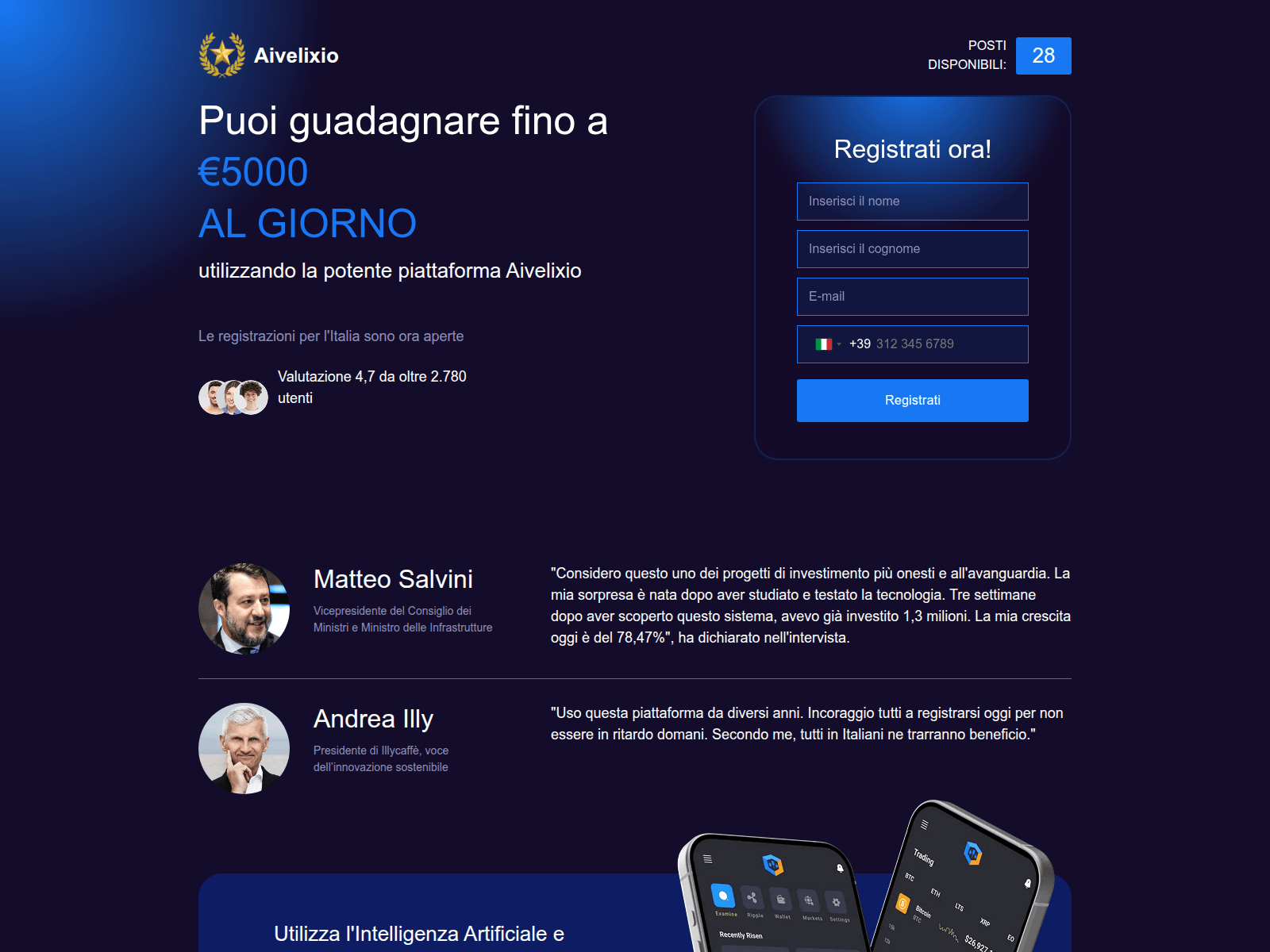 Screenshot of aivelixio.vip