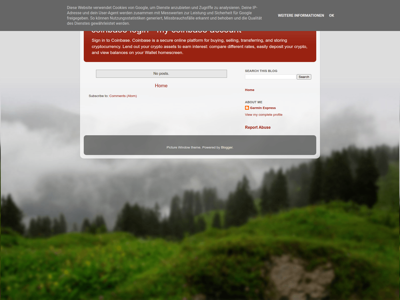 Screenshot of login-coin.blogspot.co.il