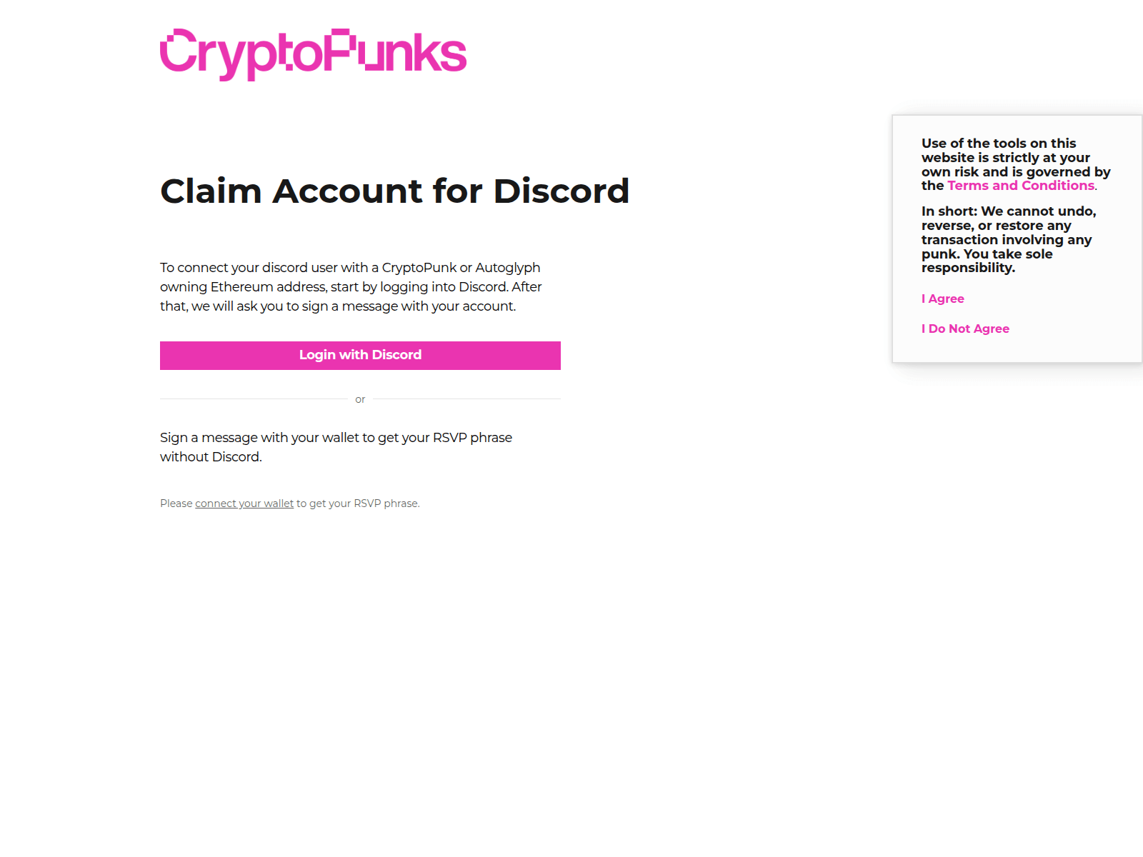 Screenshot of cryptopunks.app-verify.org