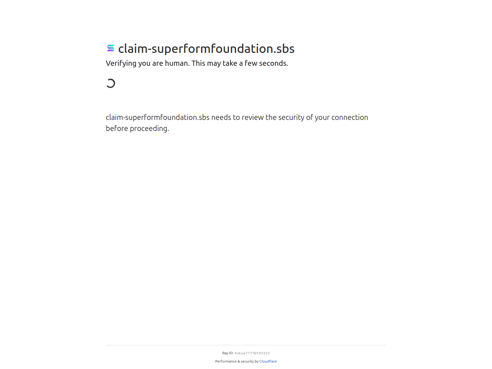 Screenshot of claim-superformfoundation.sbs