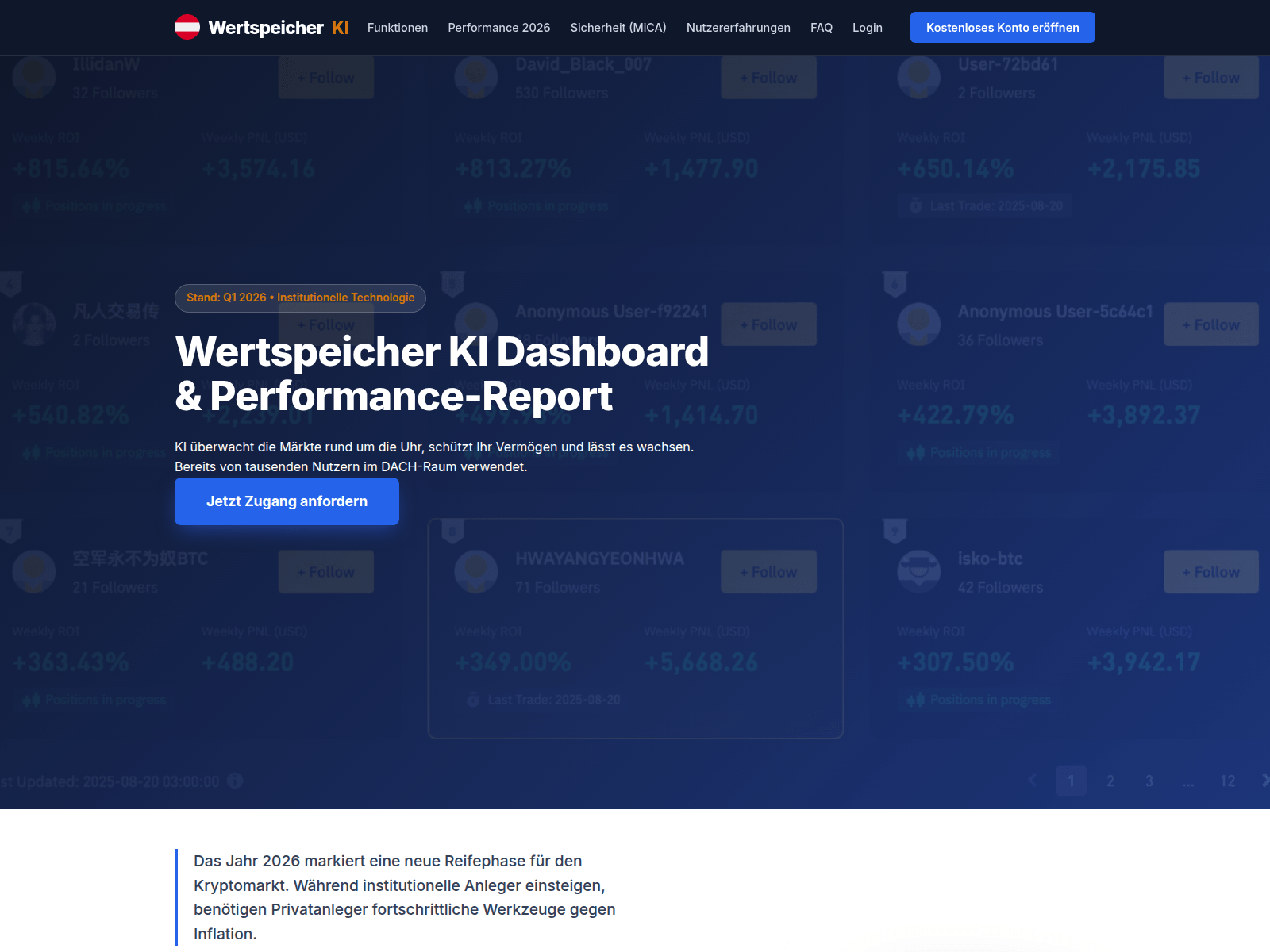 Screenshot of wertspeicher-ki.com