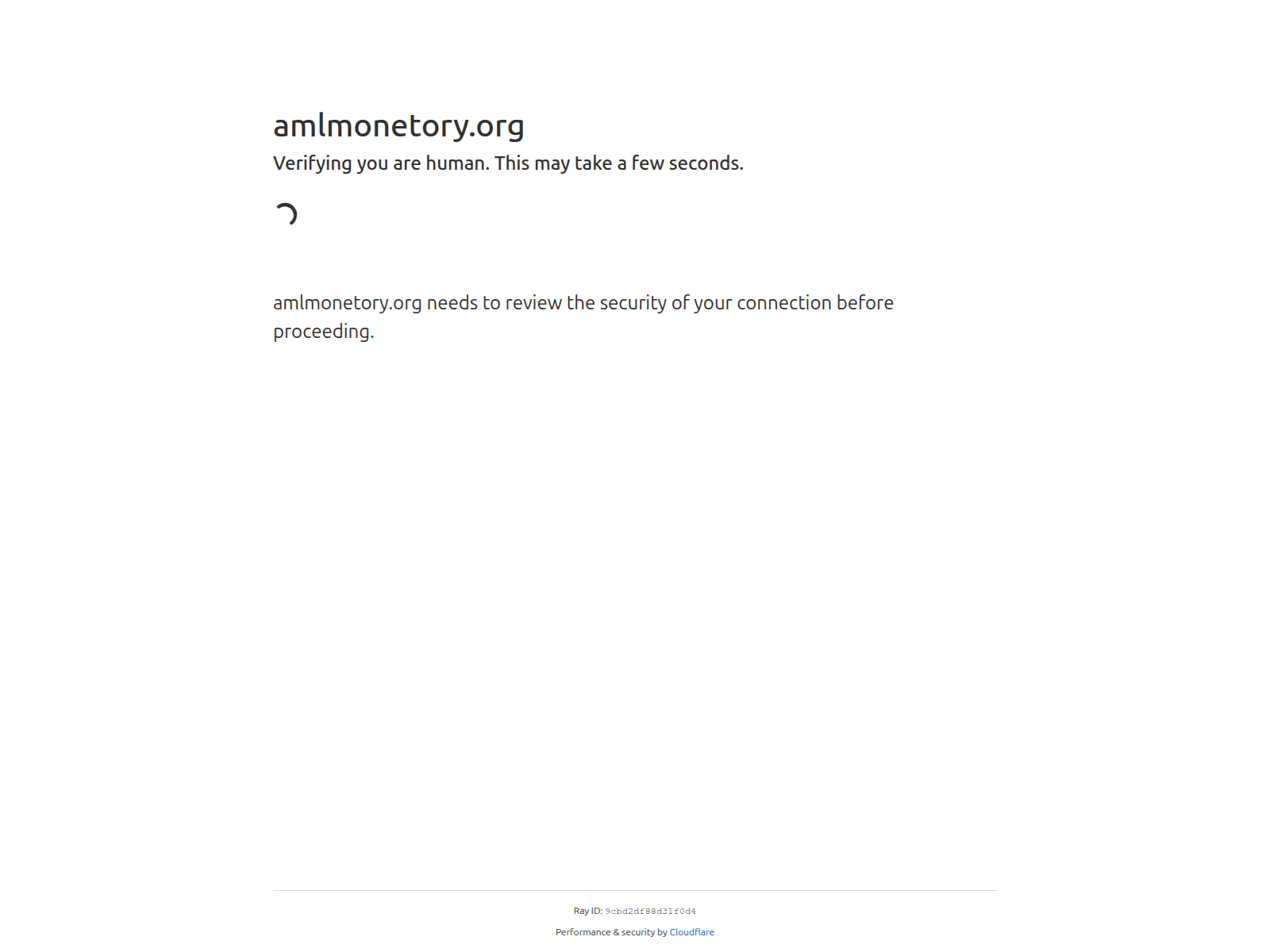 Screenshot of amlmonetory.org