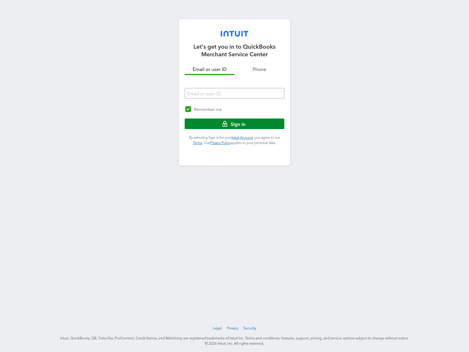 Screenshot of intuit-prev.vercel.app
