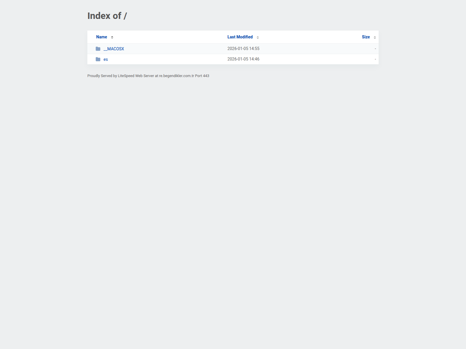 Screenshot of re.begendikler.com.tr