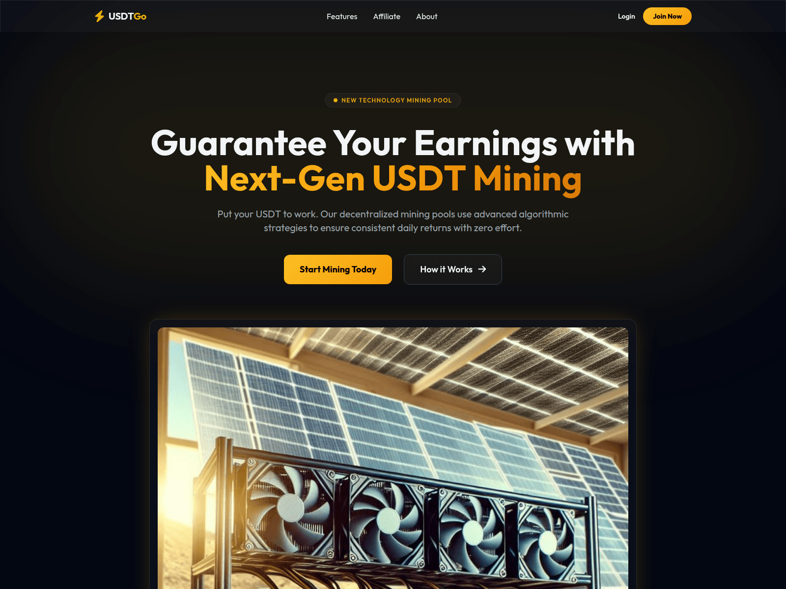 Screenshot of usdtggo.vip