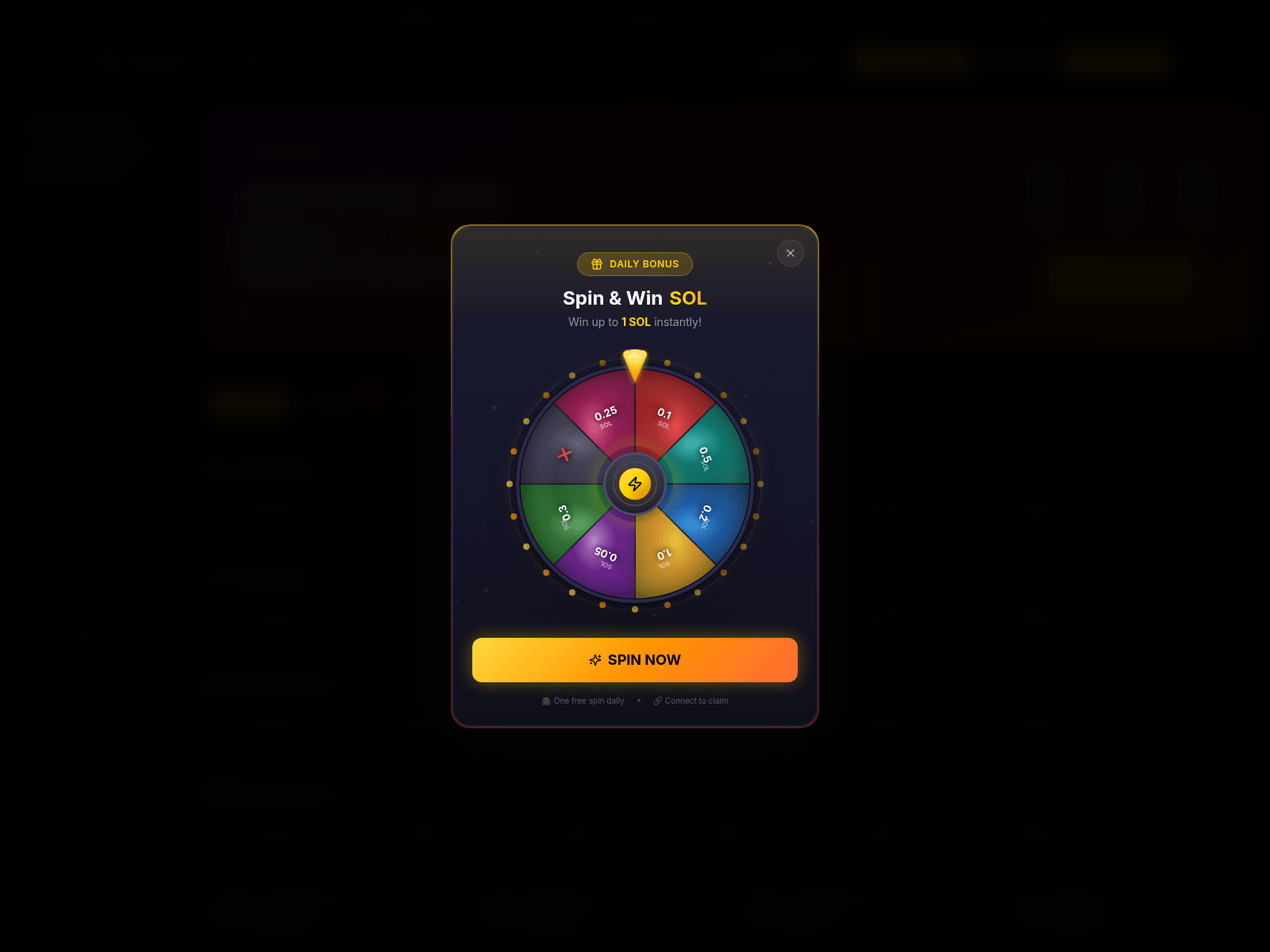 Screenshot of sol-play.live