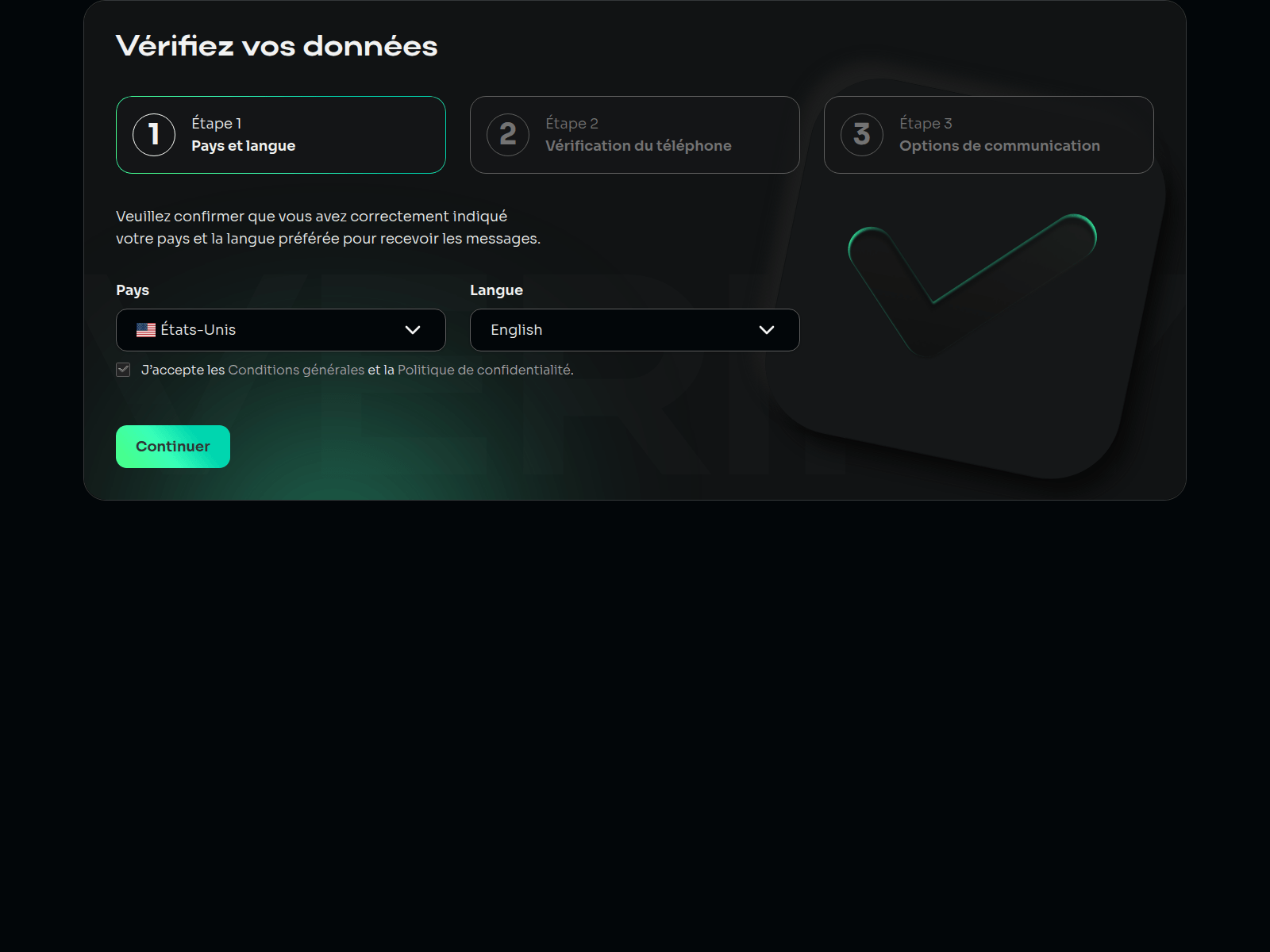 Screenshot of staging-verify.neomaaafunded.com