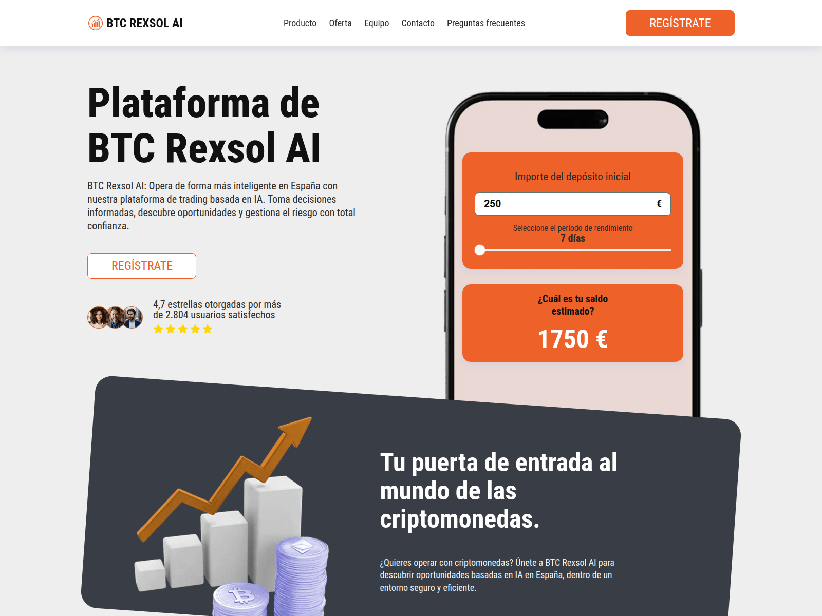 Screenshot of btcrexsolai.es