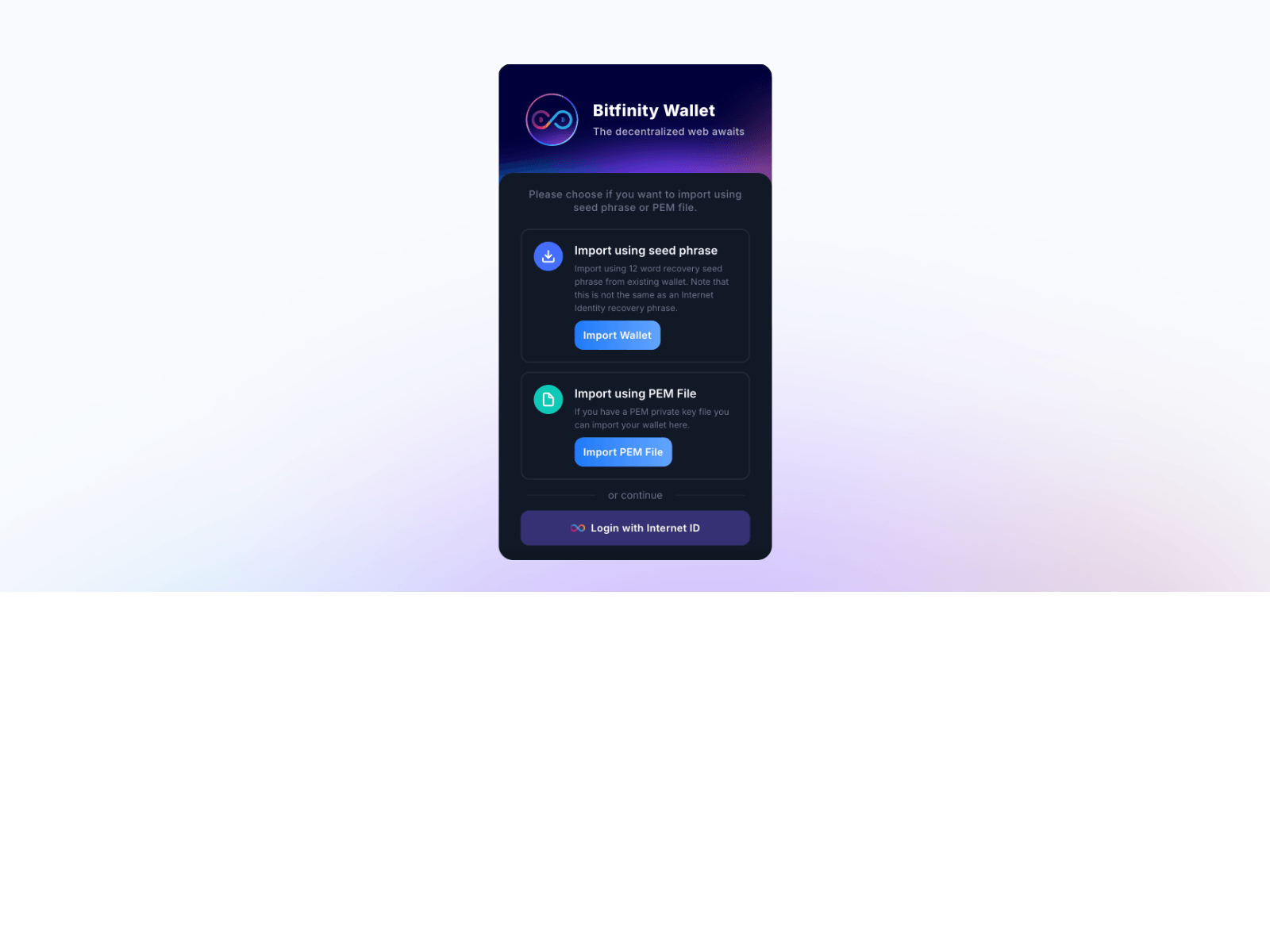 Screenshot of bitfinxext.com
