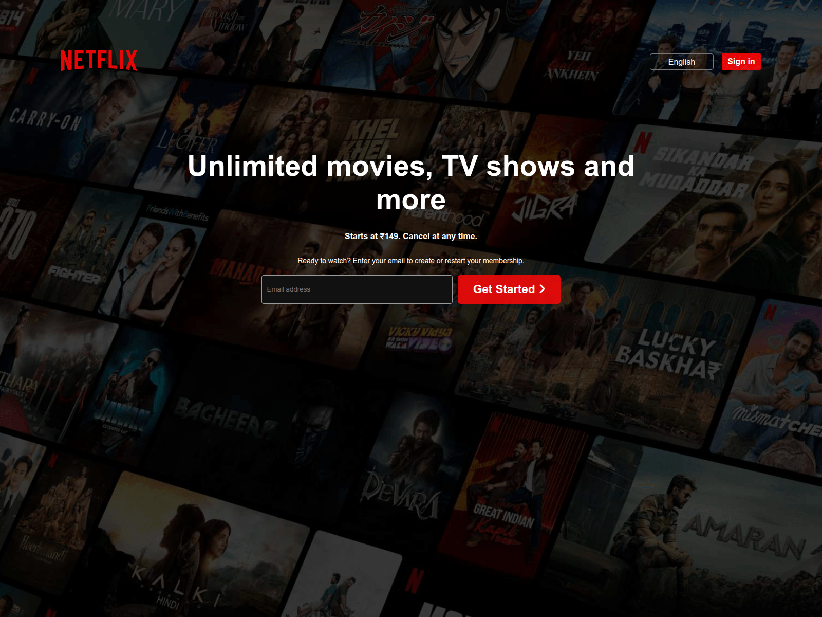 Screenshot of akankshap-homepage-clone.netlify.app