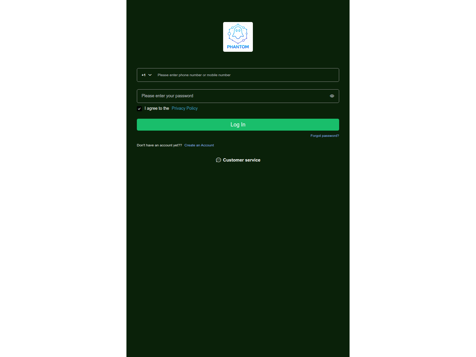 Screenshot of phantomsc.vip