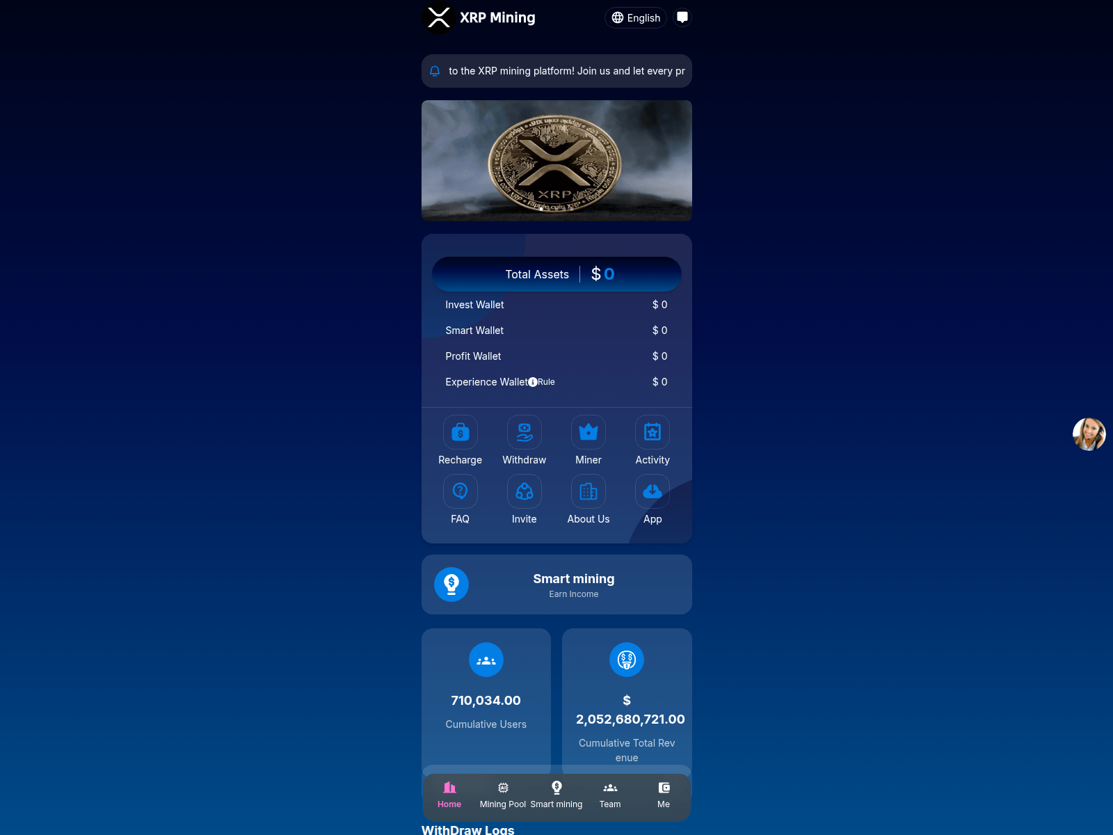 Screenshot of yb-usdt.vip