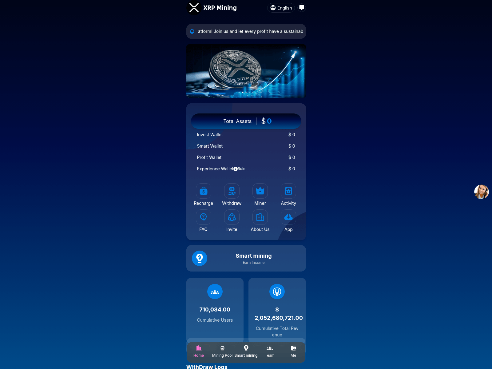 Screenshot of yb-usdt.cc