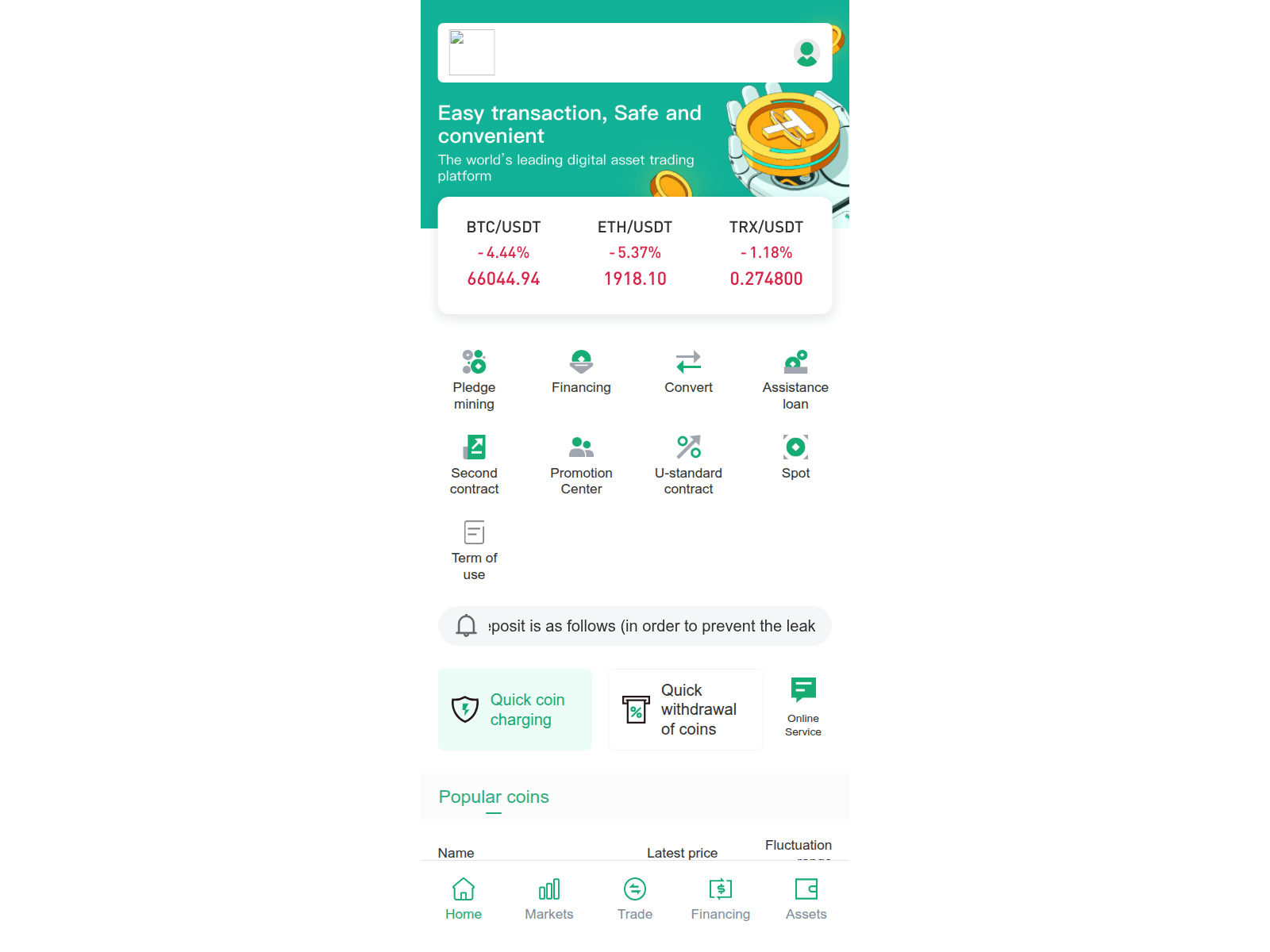 Screenshot of trustwalletchain.com