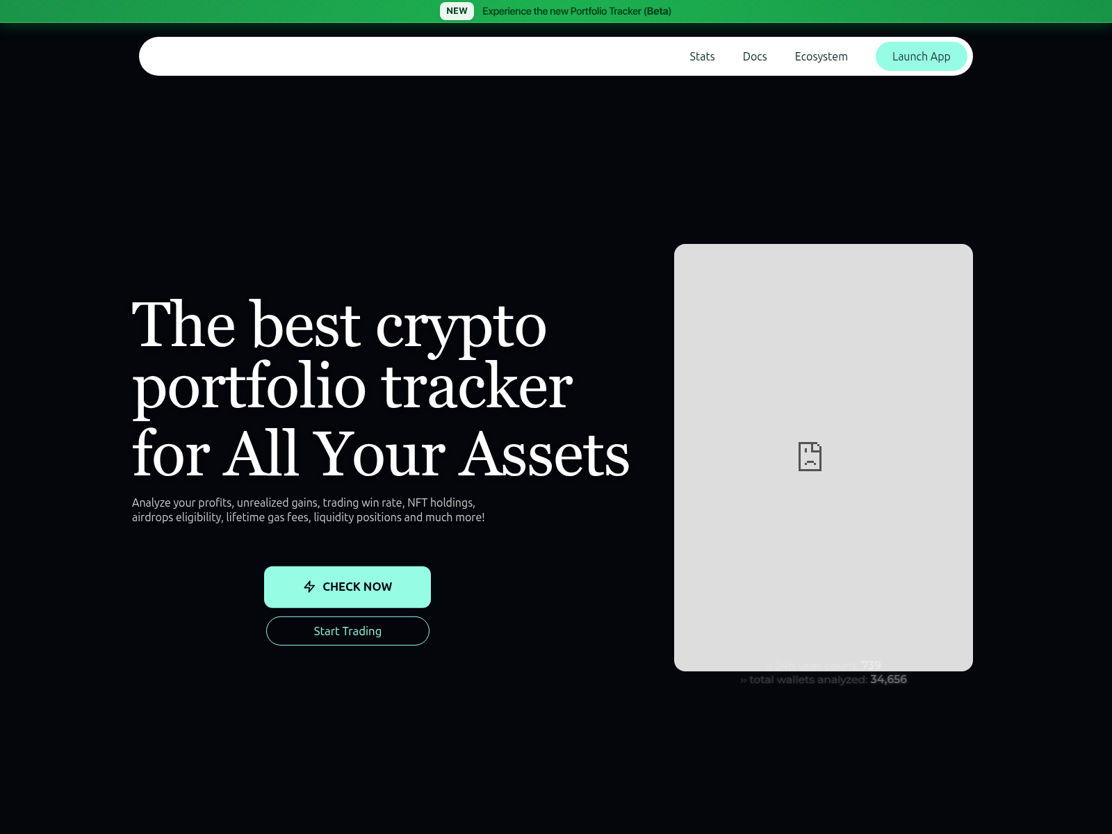Screenshot of hyper-portfolios.xyz