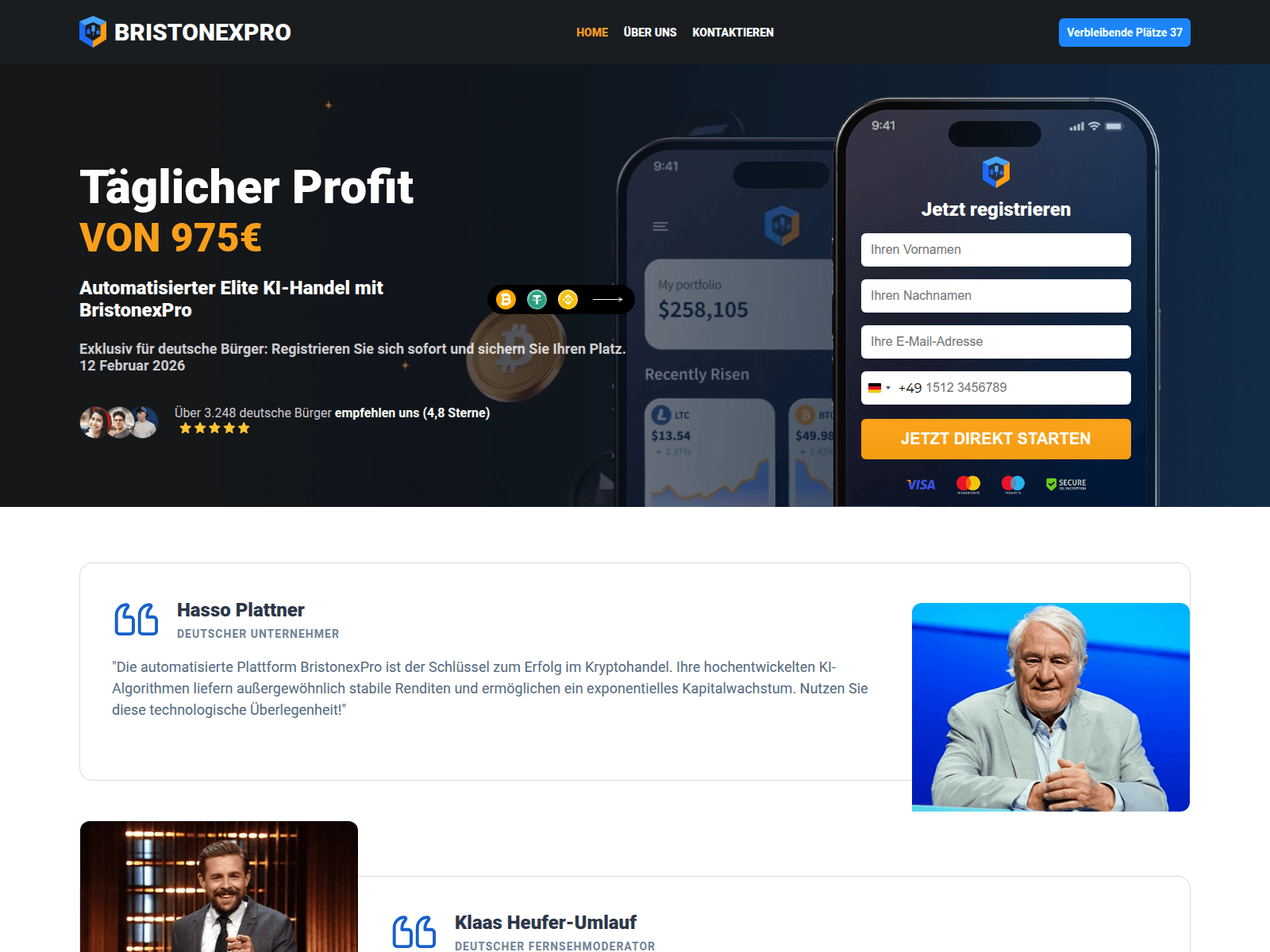 Screenshot of bristonexproai.de