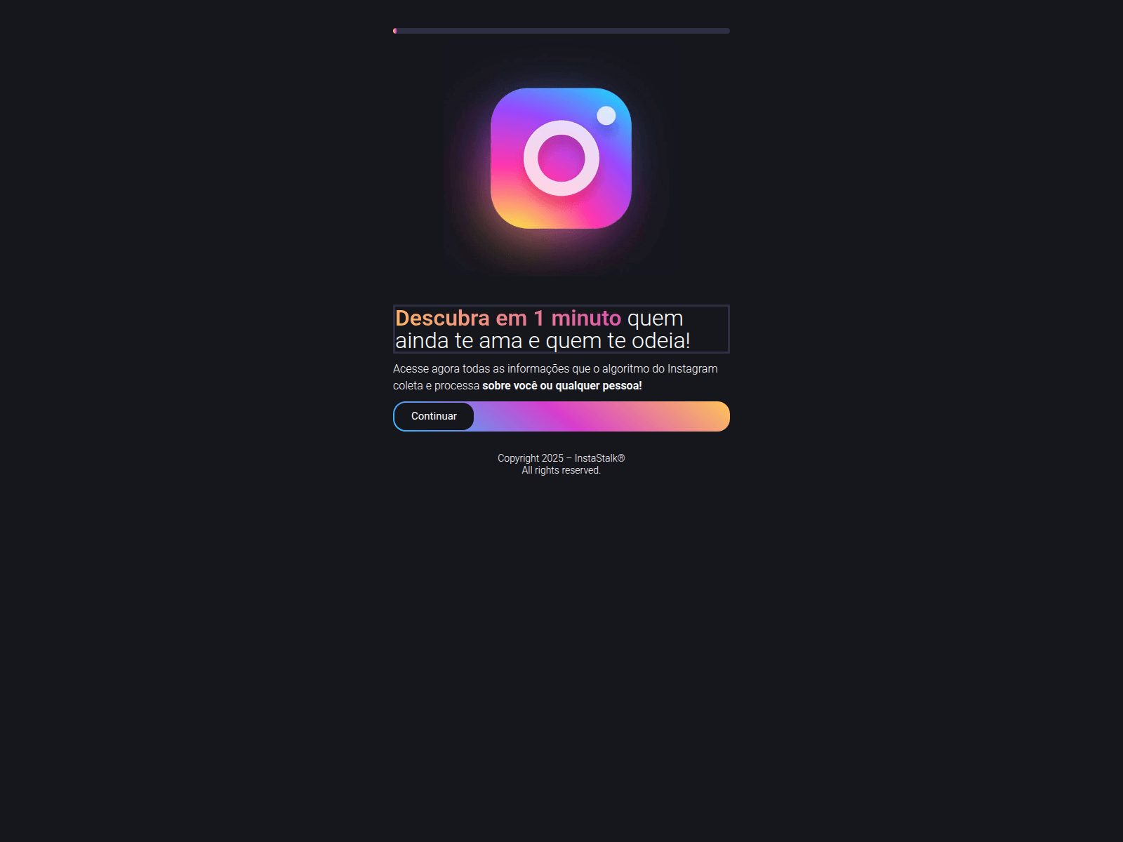 Screenshot of instastalks.com