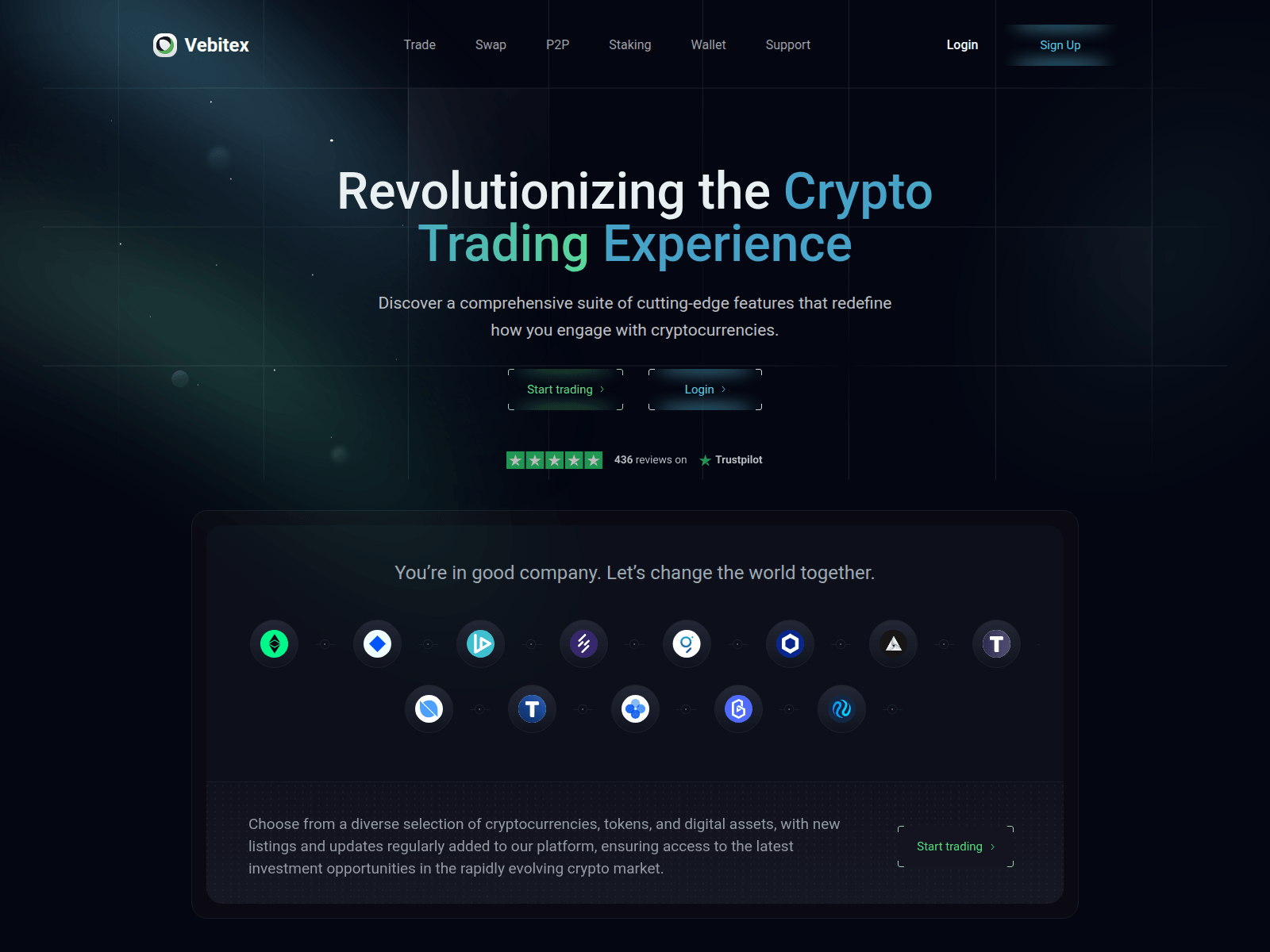 Screenshot of vebitex.com
