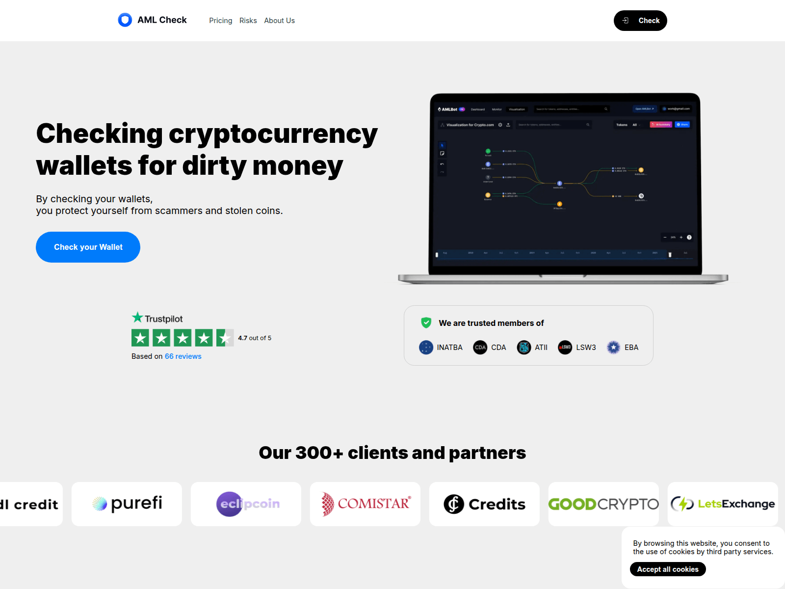 Screenshot of ethercheck.app