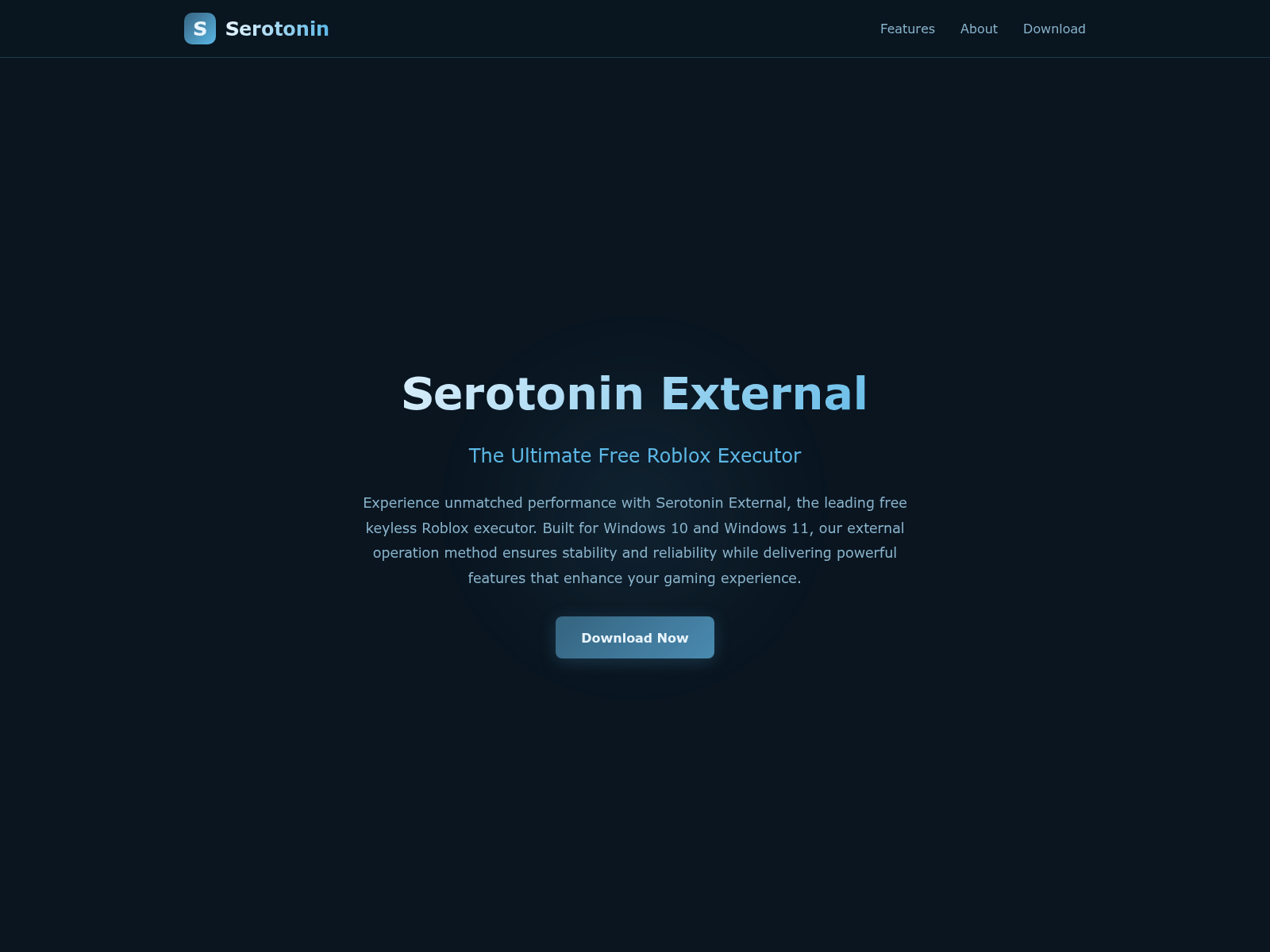 Screenshot of getserotonin.app