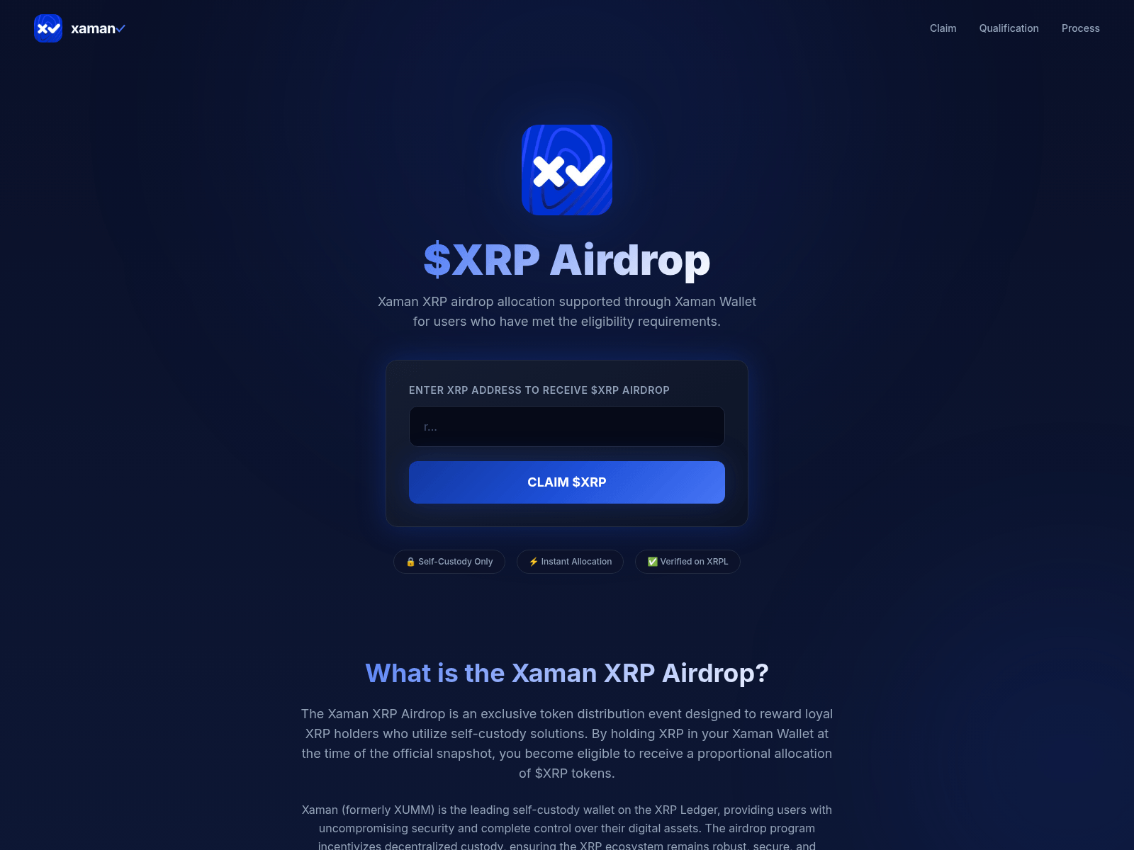 Screenshot of xamanreward.app