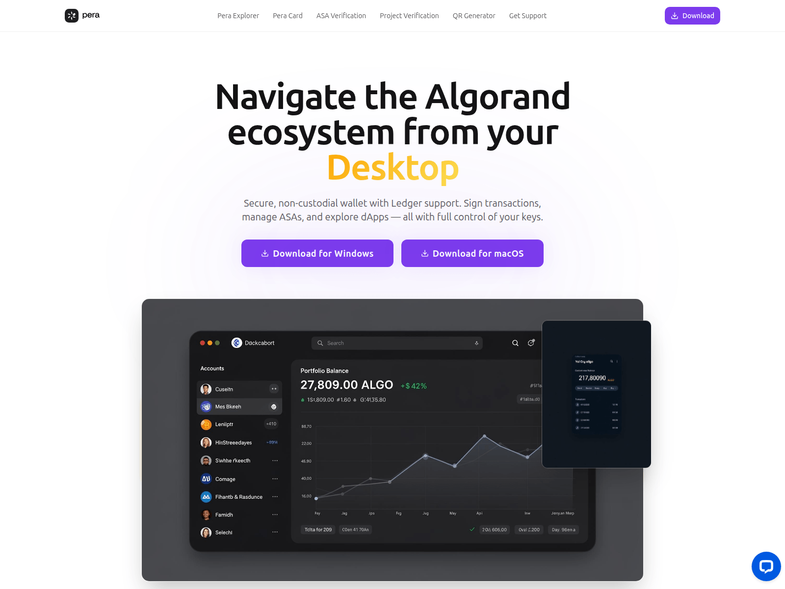 Screenshot of perawalletdesktop.app