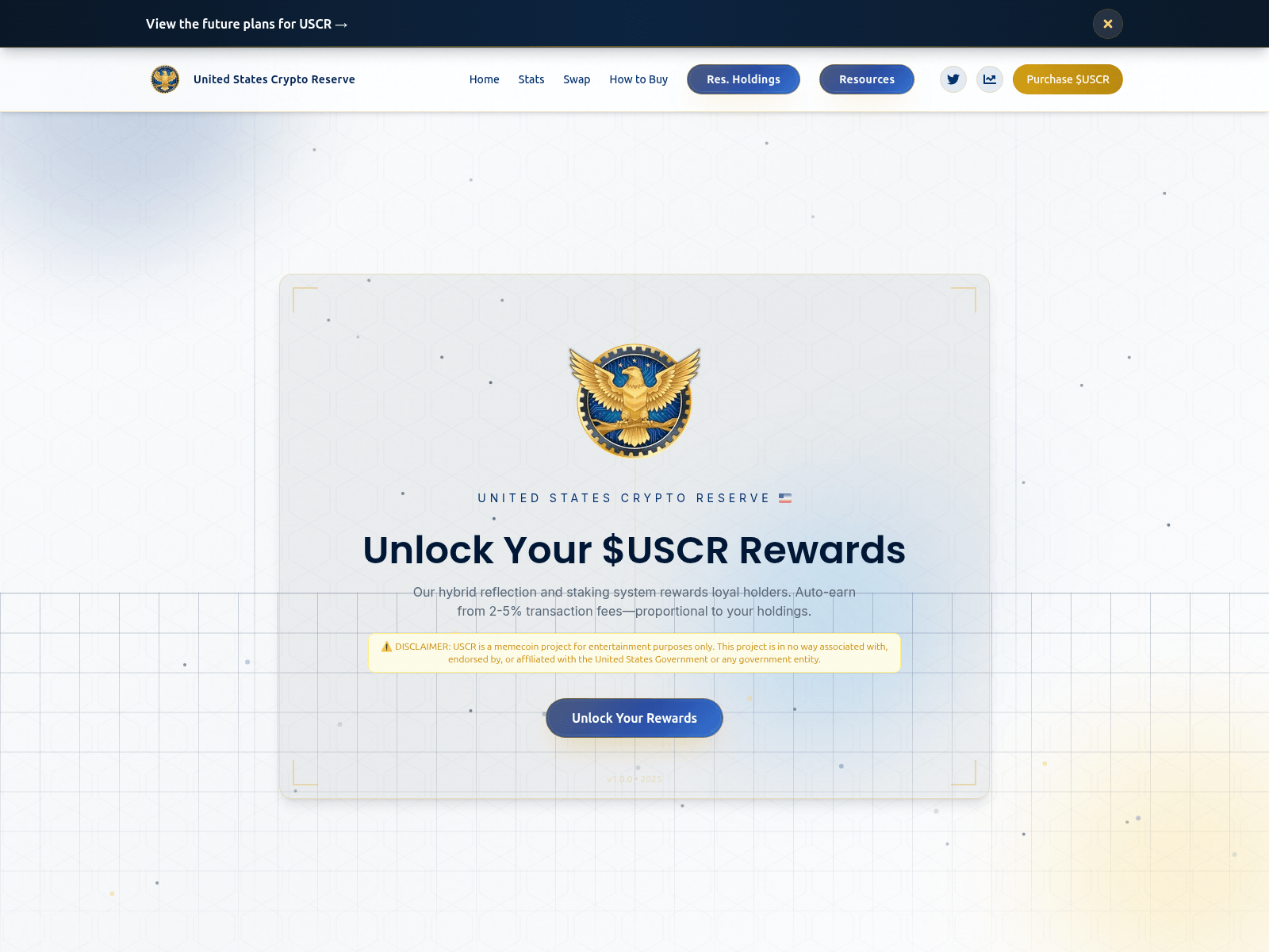 Screenshot of uscr-gov.app