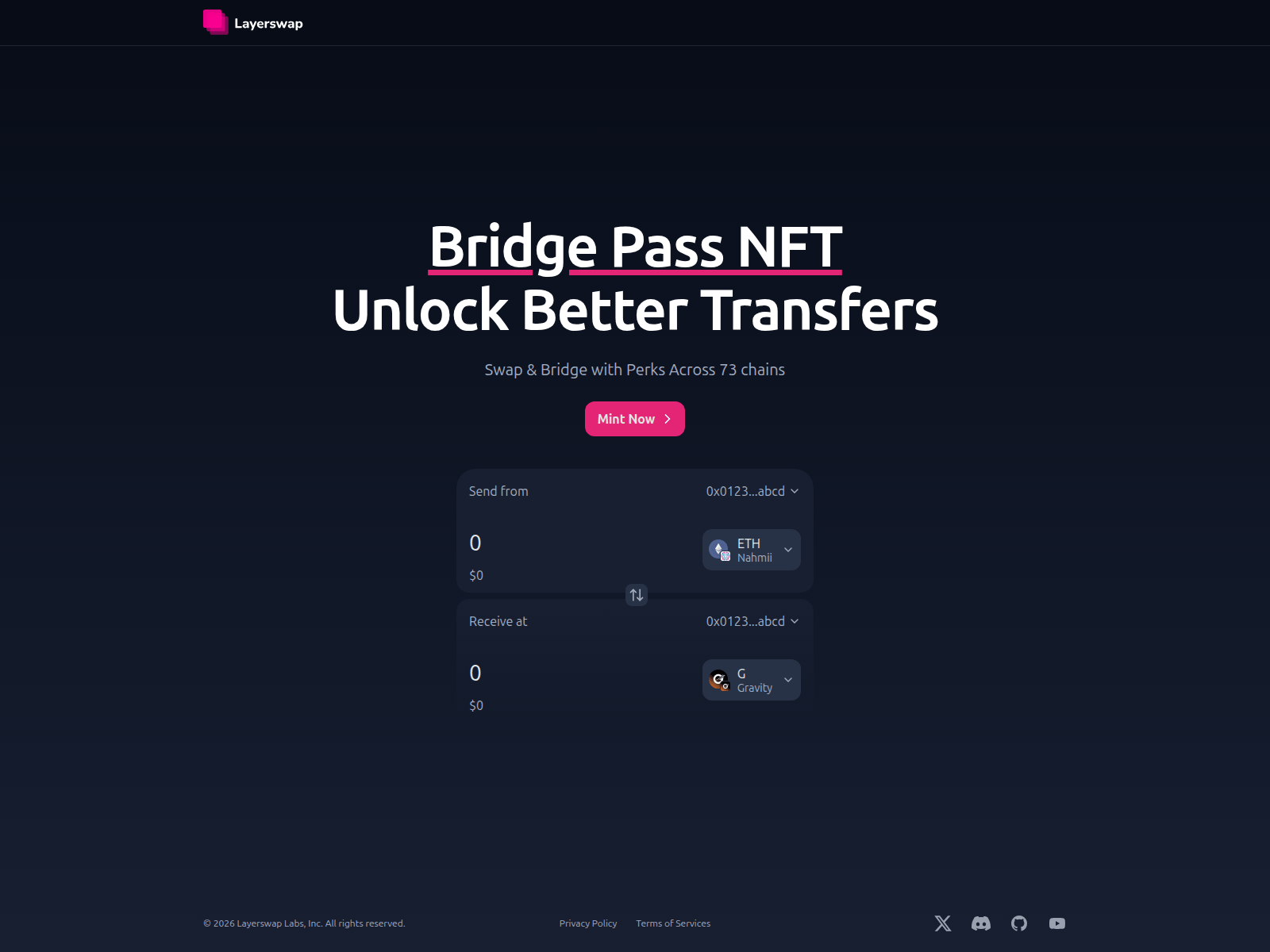 Screenshot of mint-upshot.cards