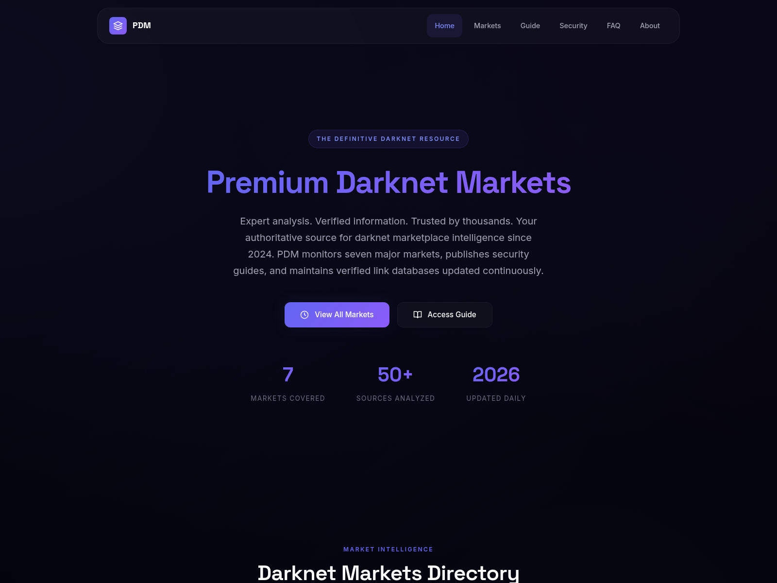 Screenshot of premiumdarkn.cards