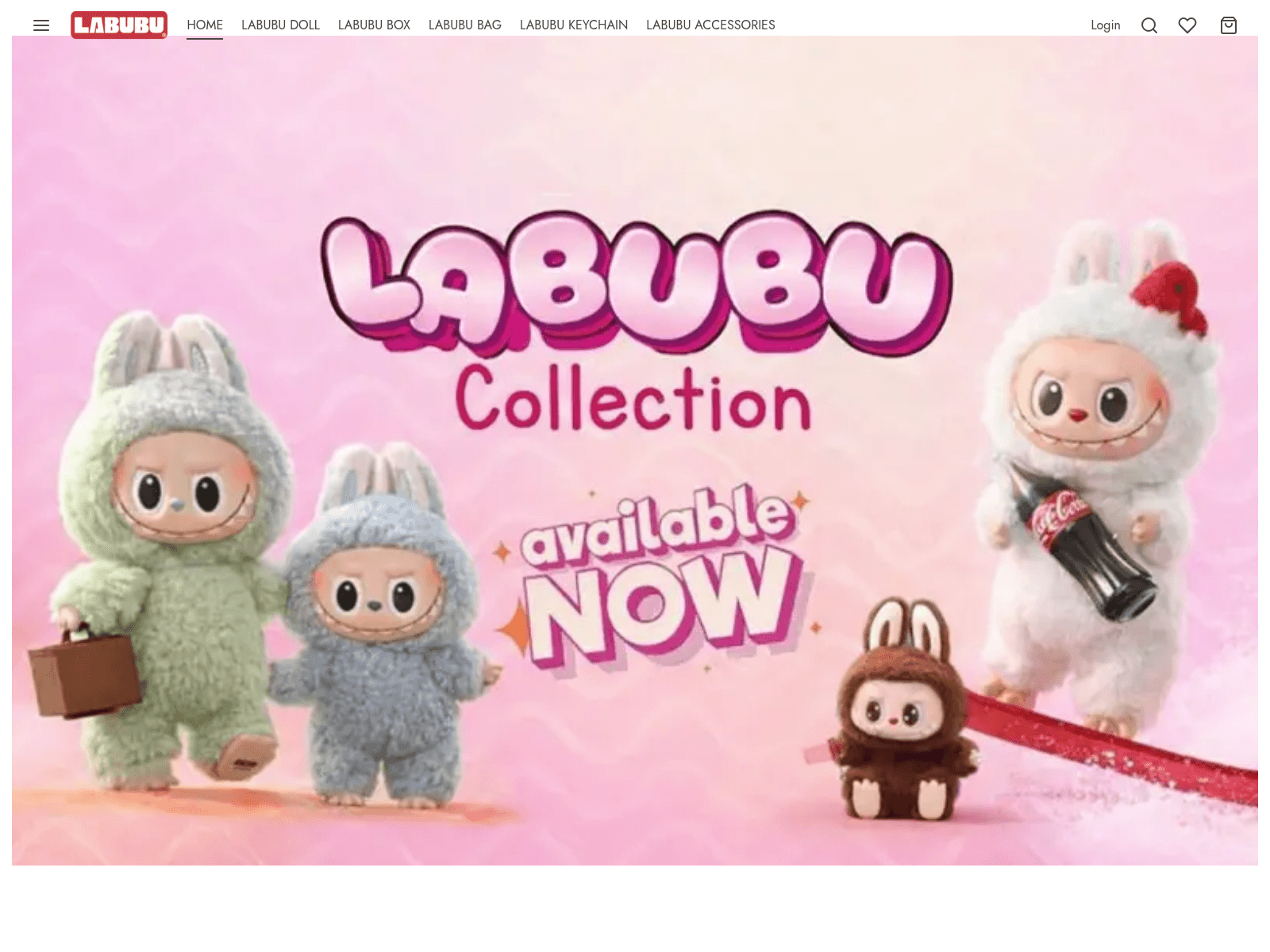 Screenshot of thelabubuo.com