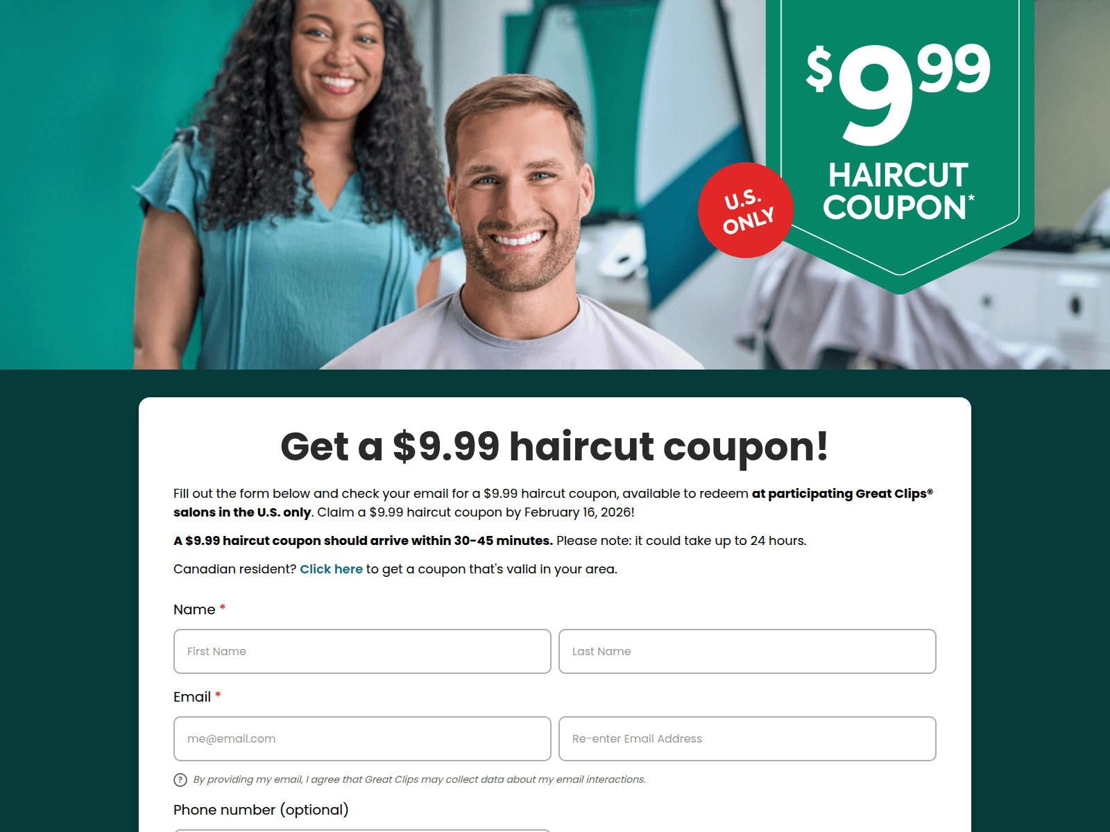 Screenshot of greatclips-football.com