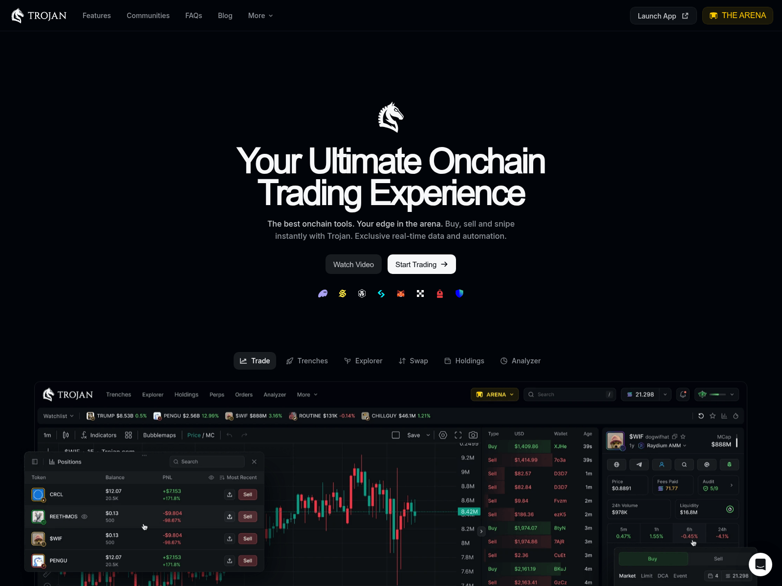 Screenshot of trojsn.com